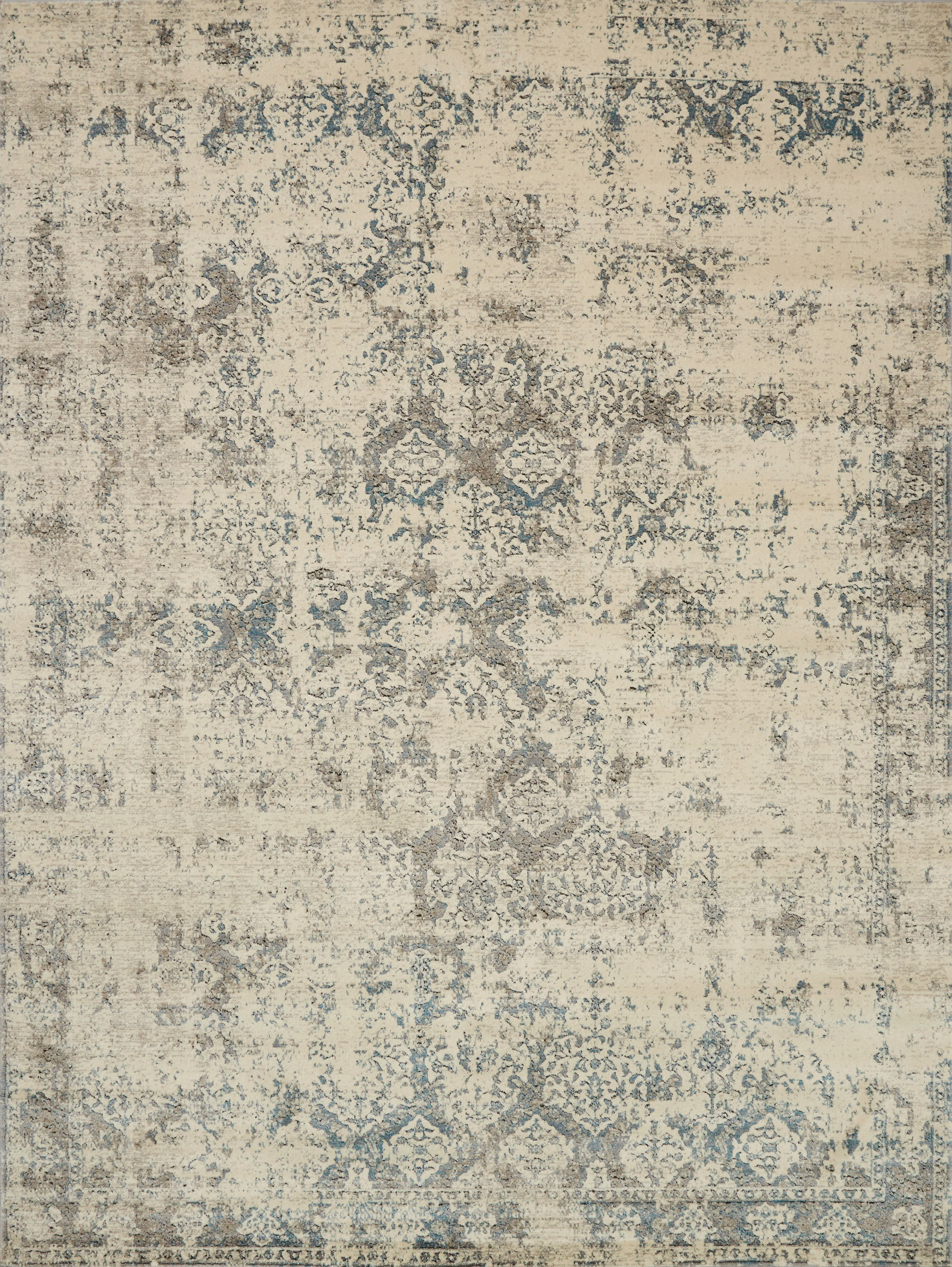 Millennium Ivory / Grey Rug - Image 1