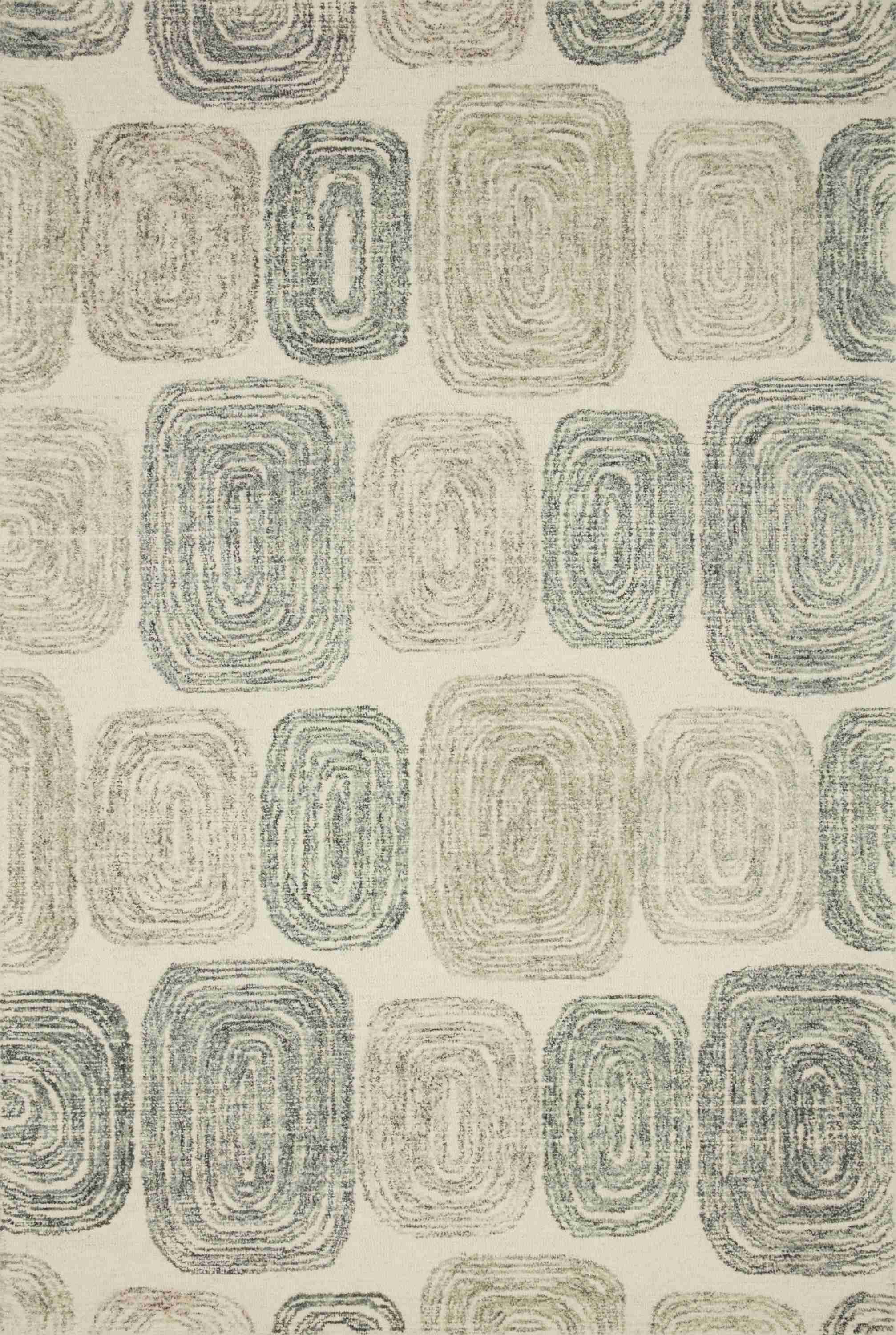 Milo Dk. Grey / Neutral Rug - Image 1