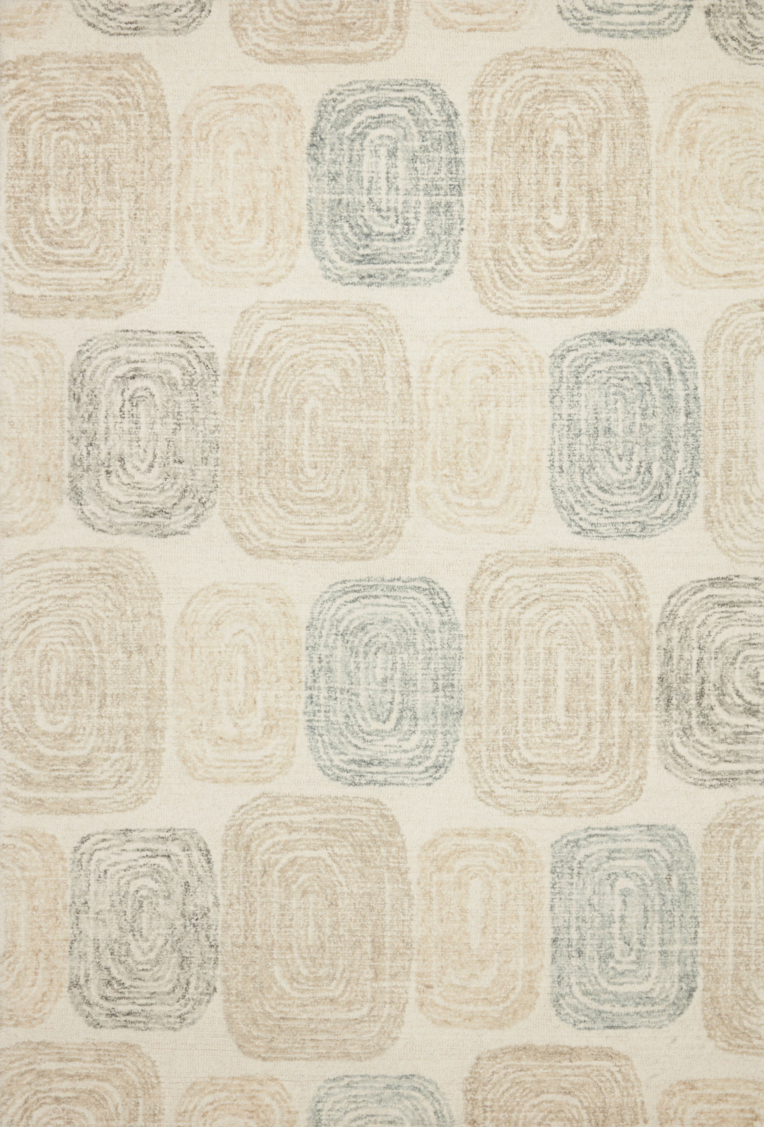 Milo Teal / Neutral Rug - Image 1