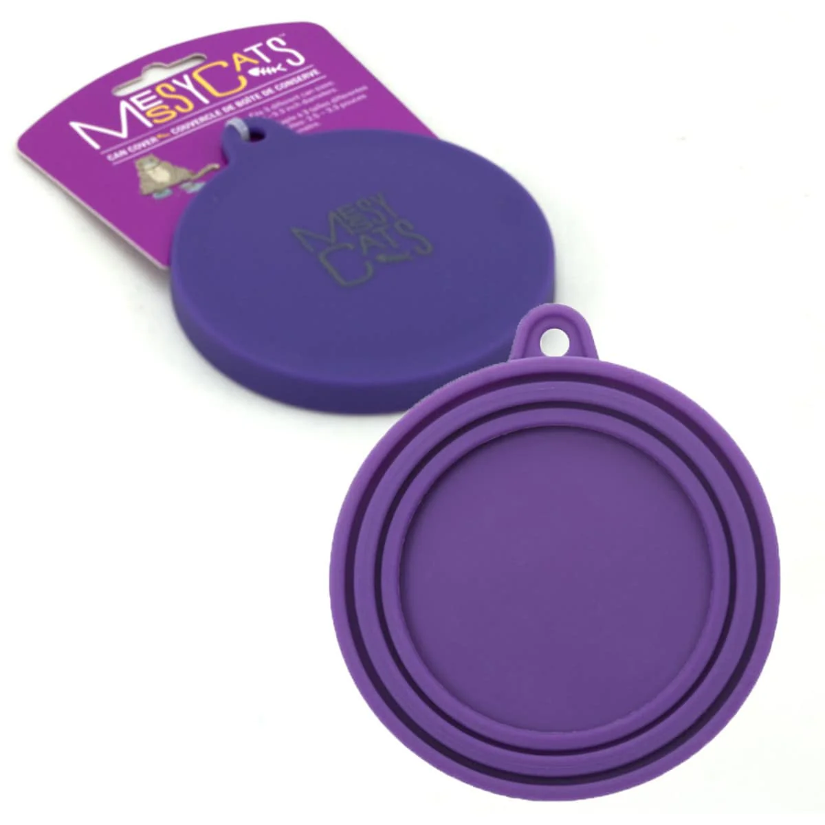 Messy Mutts Dog/Cat Can Cover Purple - Image 1
