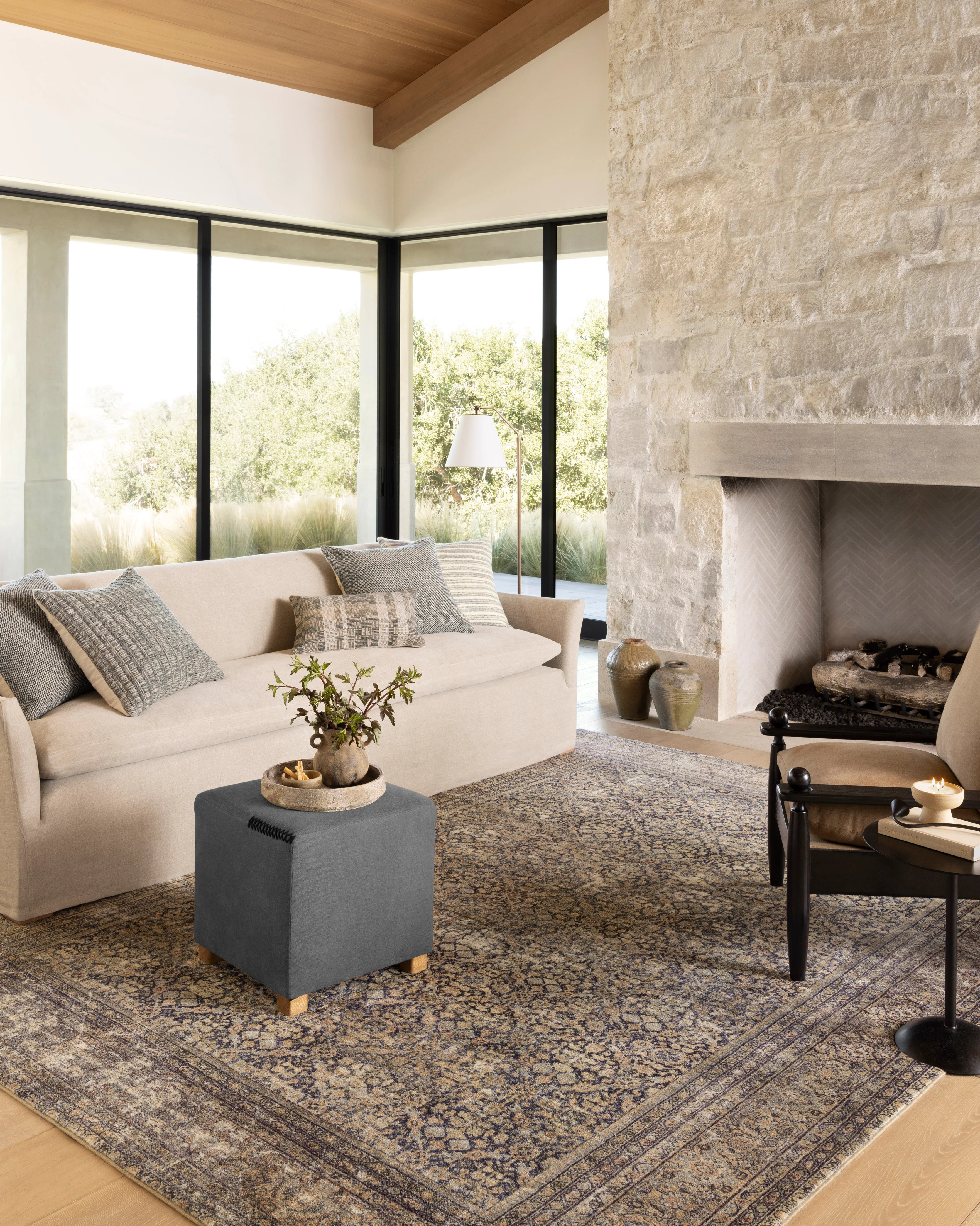 Amber Lewis x Loloi Morgan Denim / Multi Rug - Image 2