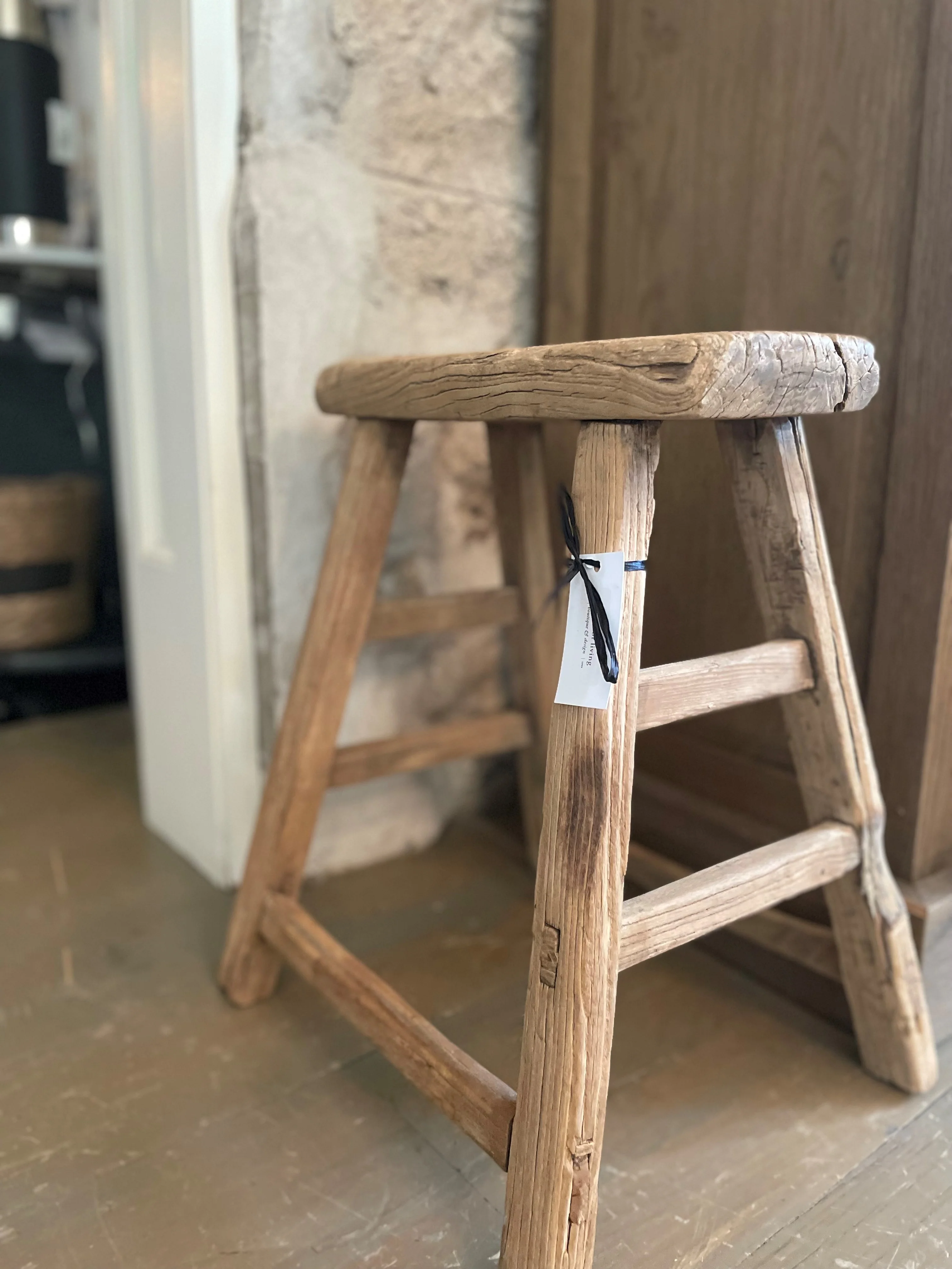 Marjorie Vintage Stool - Image 2