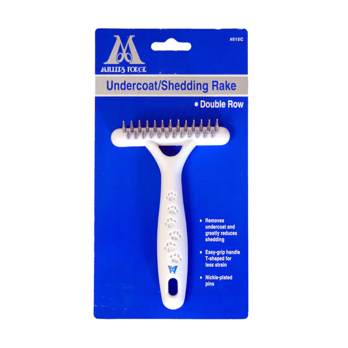 Millers Forge Undercoat Shedding Rake Double Row - Image 1