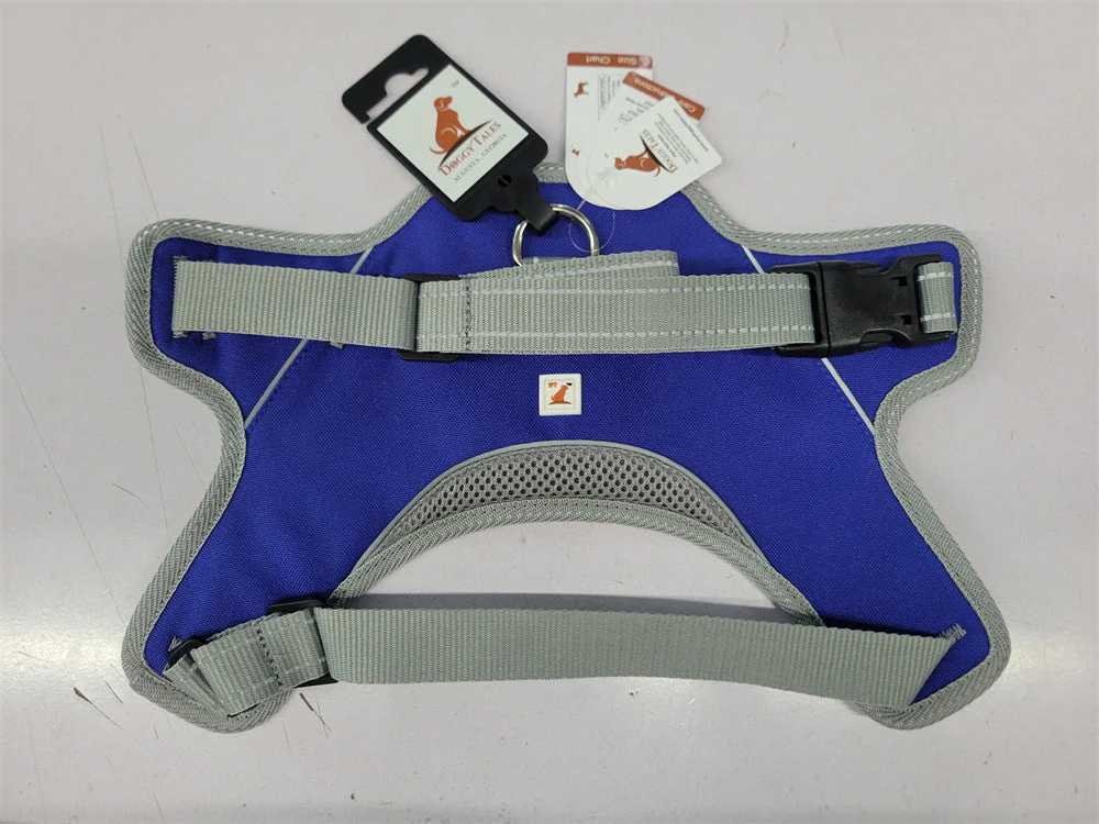 Doggy Tales Dog Hart Harness 35in Navy Blue - Image 1