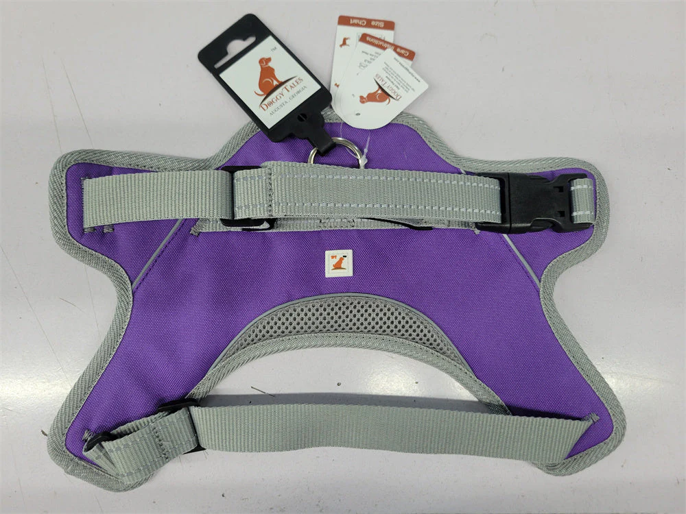 Doggy Tales Dog Hart Harness 35in Purple - Image 1