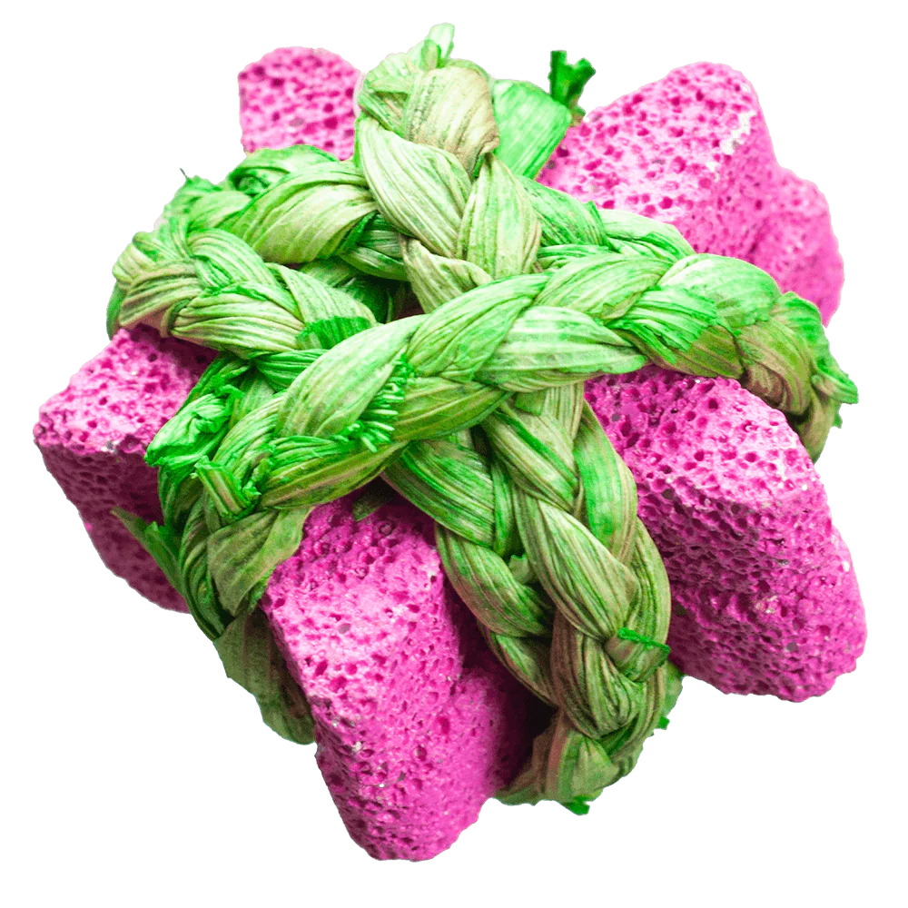 A&E Cage Co Nibbles Star Rope Pumice Rock - Image 1
