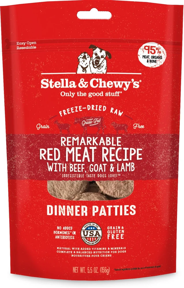Stella & Chewy’s 14 oz Dog Freeze Dried Dinner Red Meat Treats