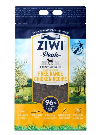 Ziwi Peak Air Dried Dog Food Free Range Chicken Recipe GMO Free - Image 1
