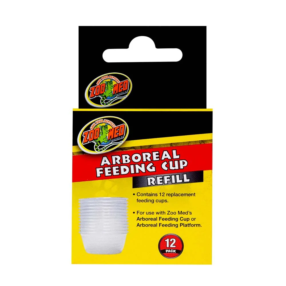 Zoo Med 97612621549 Arboreal Feeding Cup Refill - Pack of 12 - Image 1