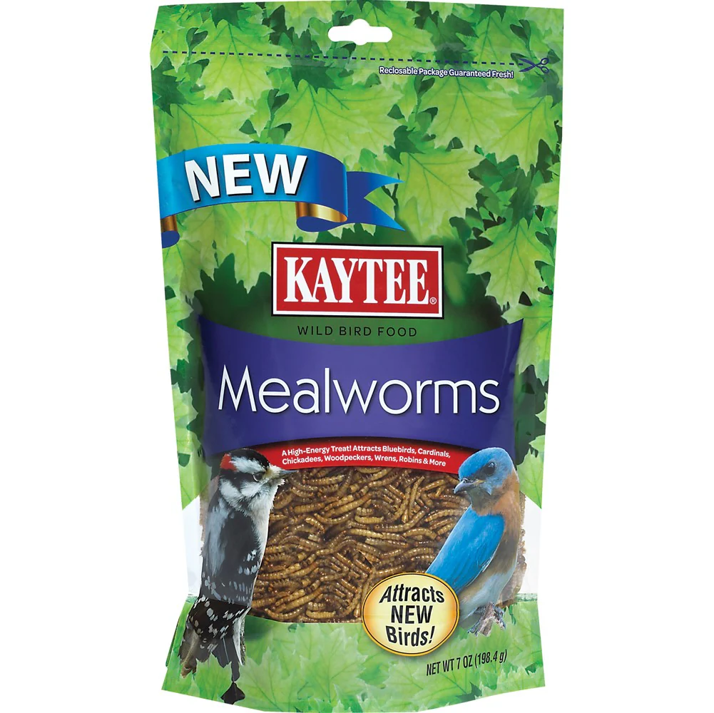 Kaytee Mealworms Wild Bird Feed  7 oz - Image 1