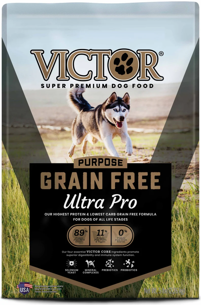 Victor Grain-Free Ultra Pro Dry Dog Food  5 lb - Image 1