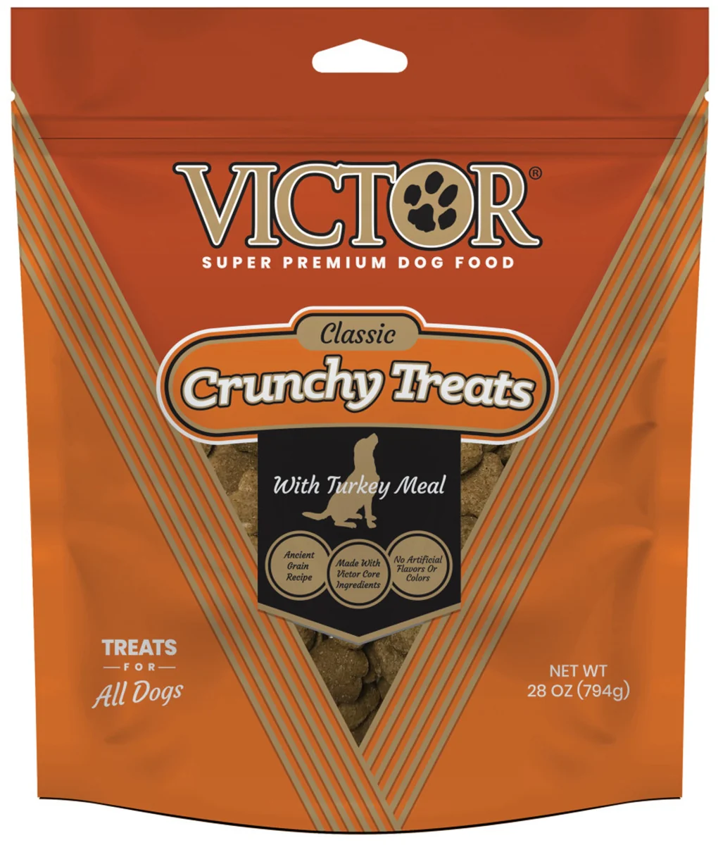 Victor 28 oz Classic Crunchy Dog Treats with Turkey Meal - Image 1