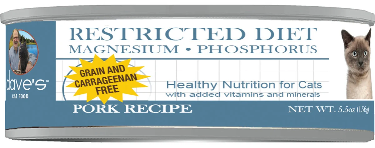 Daves 5.5 oz Restricted Diet Magnesium Chicken Pate Recipe Gravy for Cat - Image 1