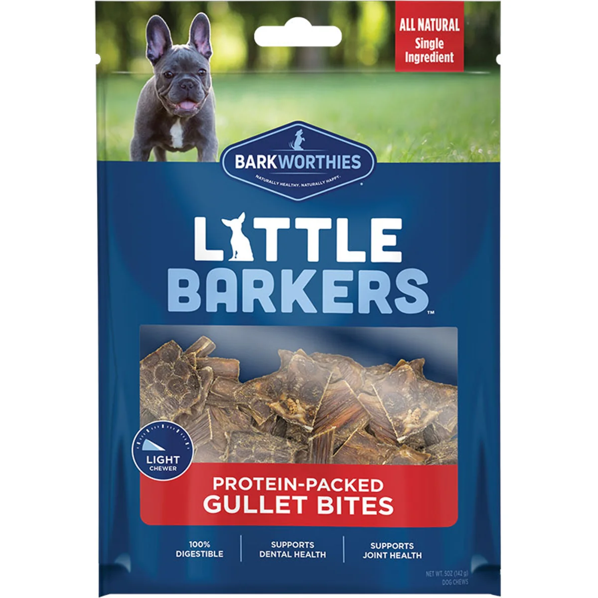 Barkworthies 5 oz Gullet Bites for Dog - Image 1