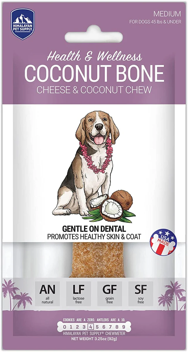 Himalayan Dog Chew Medium Coconut Bone - Image 1