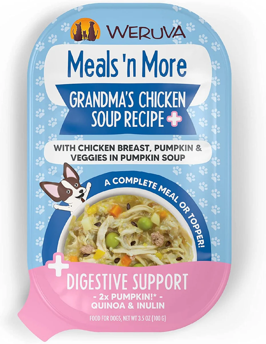 Weruva 3.5 oz N More Grandmas Chicken Soup Cup Dog Meals - Image 1