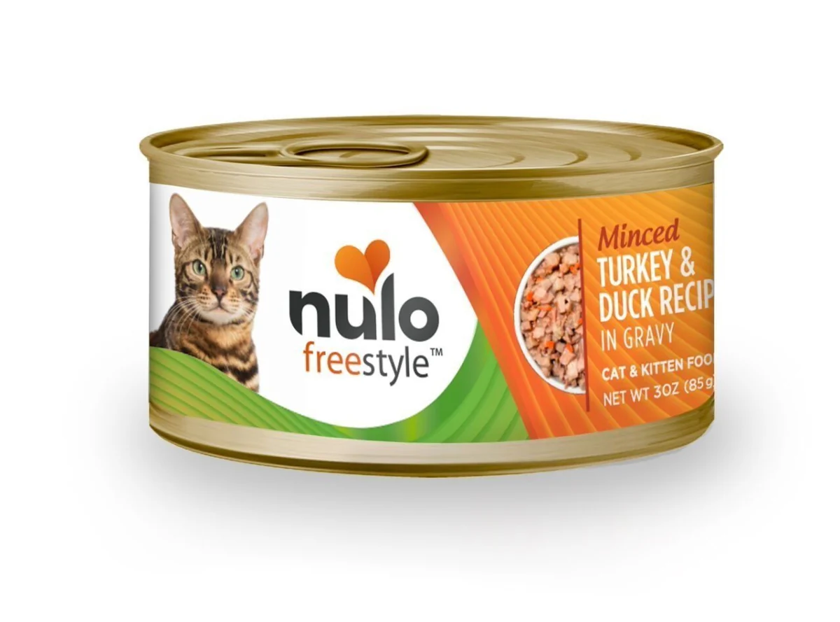 Nulo Freestyle Minced Turkey & Duck Wet Cat Food, 3 oz - Image 1