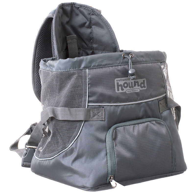 Outward Hound PoochPouch Dog Front Carrier  Grey  Medium - Image 1