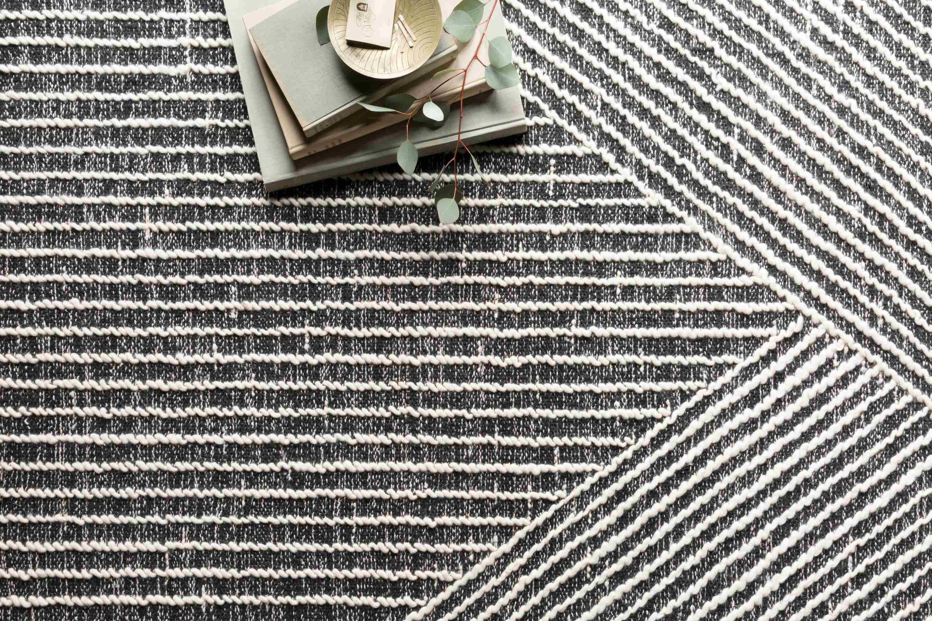 Magnolia Home by Joanna Gaines x Loloi Newton Charcoal / Ivory Rug - Image 3