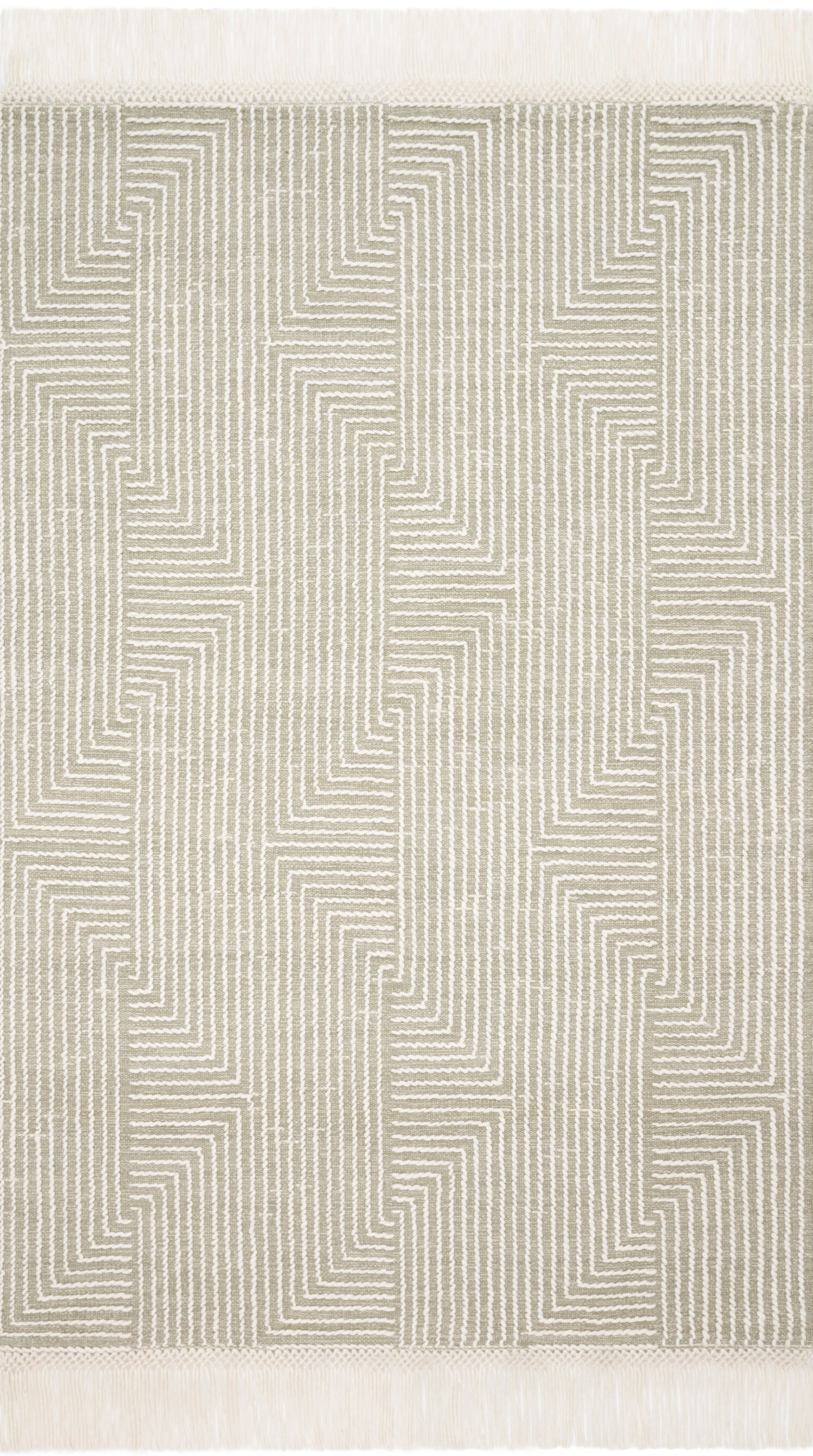 Magnolia Home by Joanna Gaines x Loloi Newton Sage / Ivory Rug - Image 1