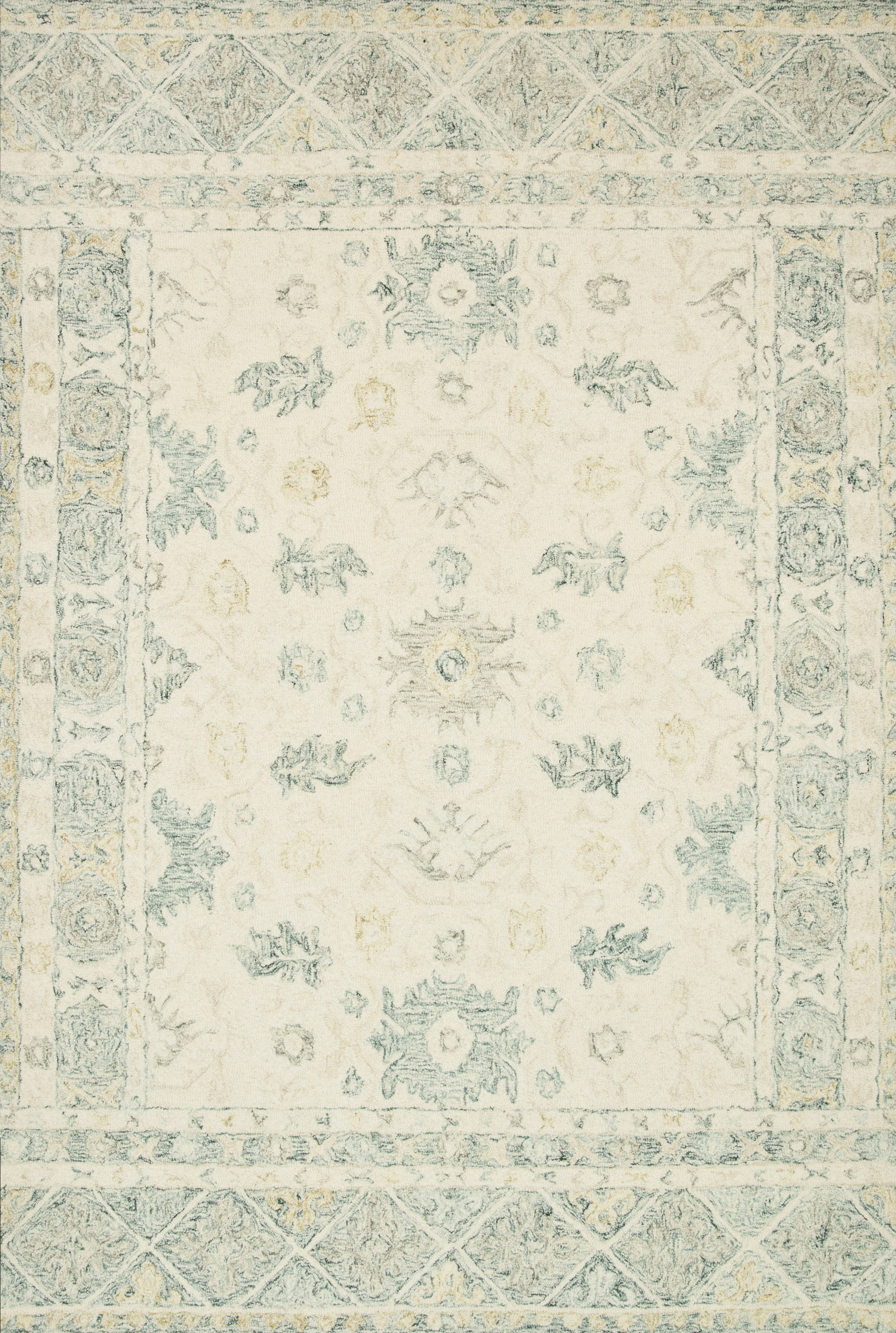 Norabel Ivory / Slate Rug - Image 1
