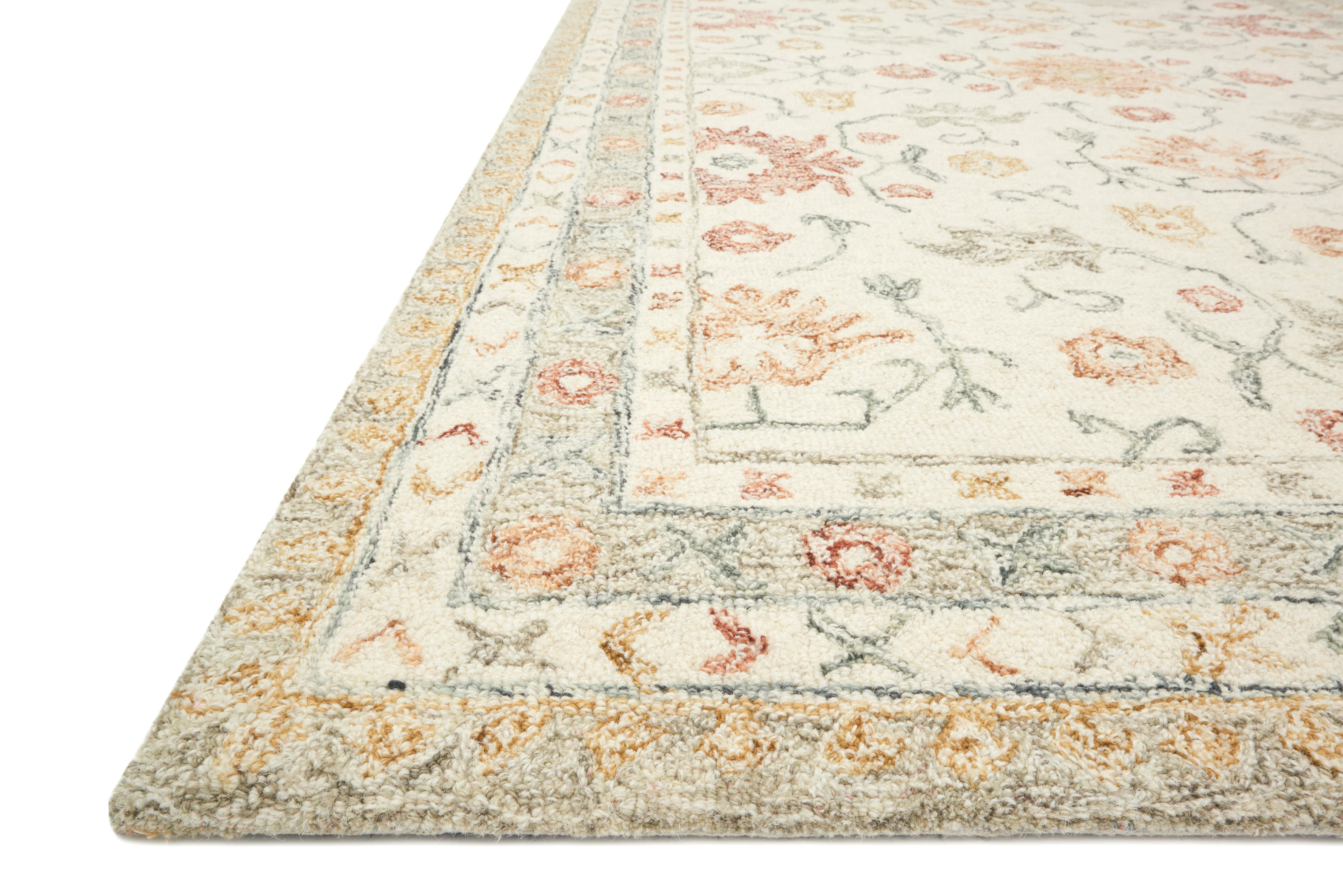 Norabel Ivory / Rust Rug - Image 2