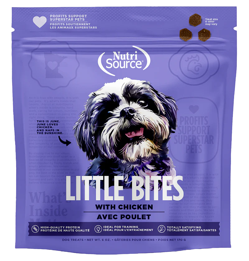 Nutrisource Element Little Bites Dog Treat 6oz Chicken - Image 1