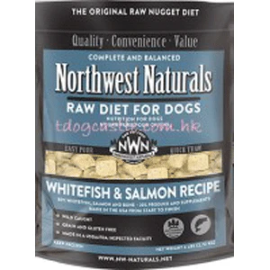 Northwest Naturals Whitefish & Salmon Freeze Dried Raw Nuggets 12oz - Image 1