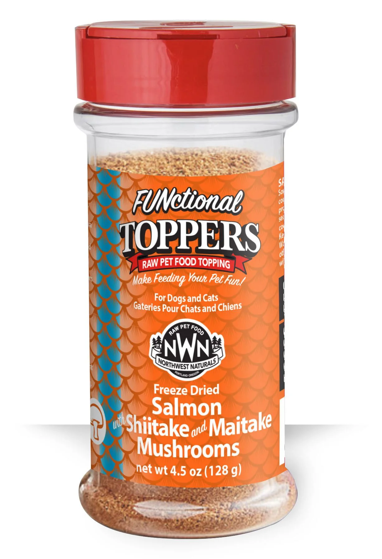 Northwest Naturals Freeze Dried Toppers 4.5oz Salmon - Image 1