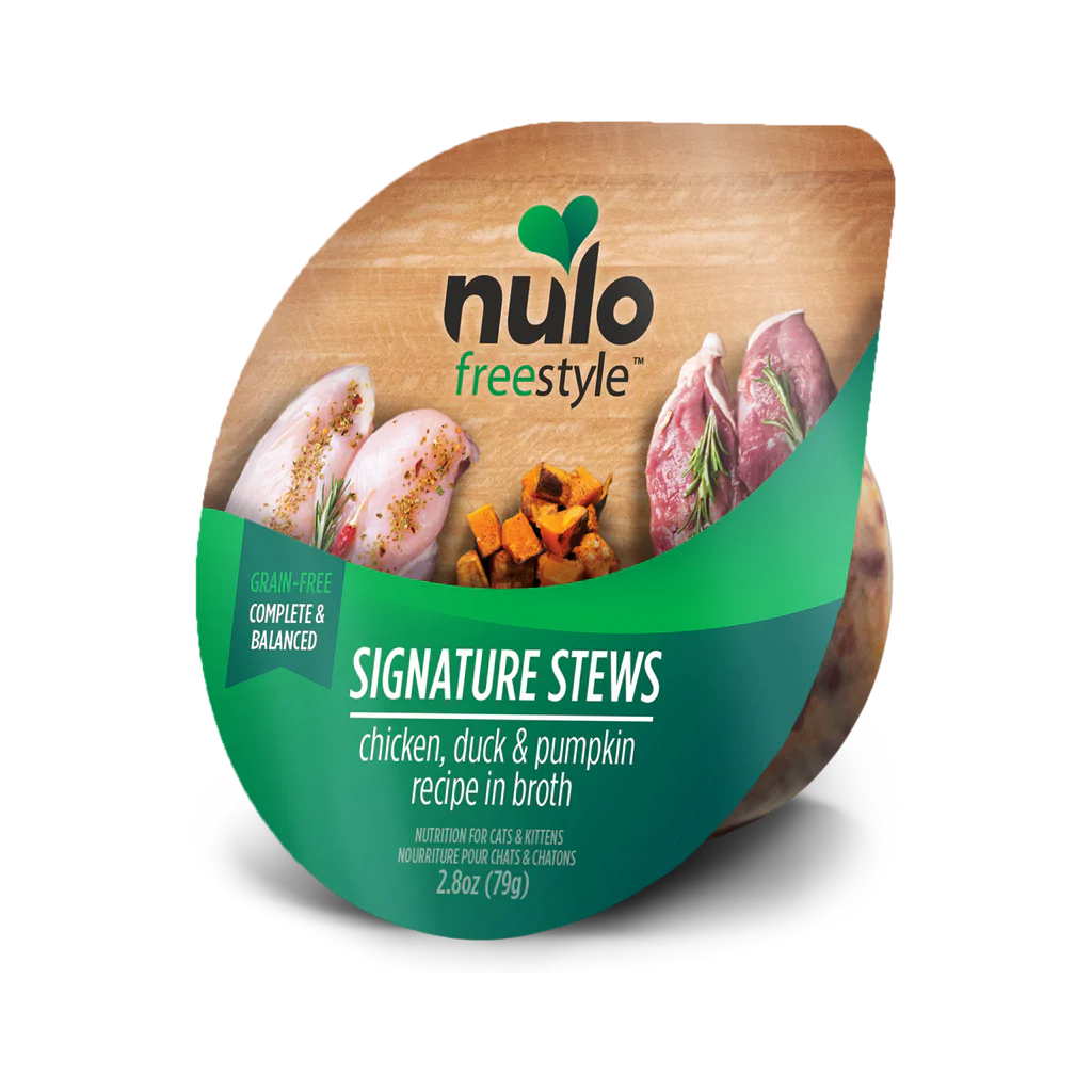 Nulo Freestyle 2.8oz Cat Food Stew Chicken Duck and Pumpkin - Image 1