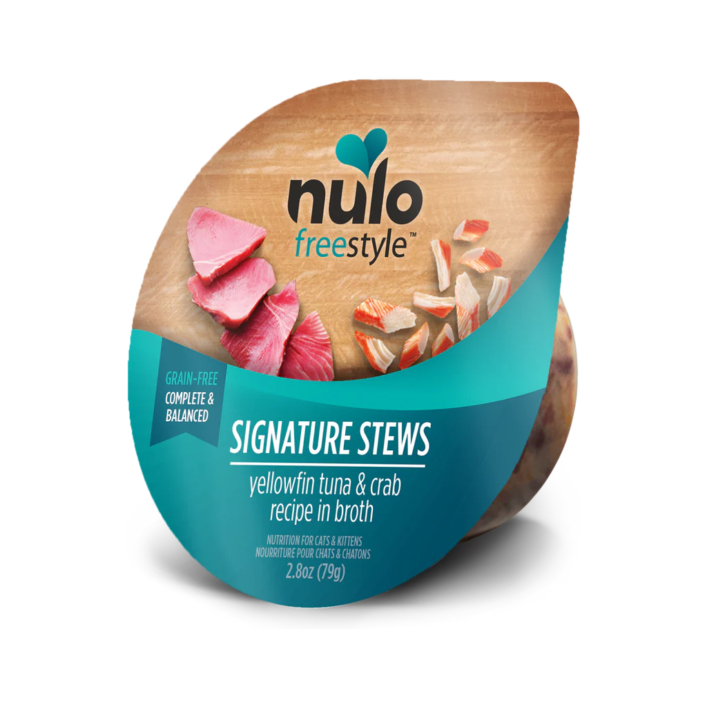 Nulo Freestyle 2.8oz Cat Food Stew Tuna and Crab - Image 1