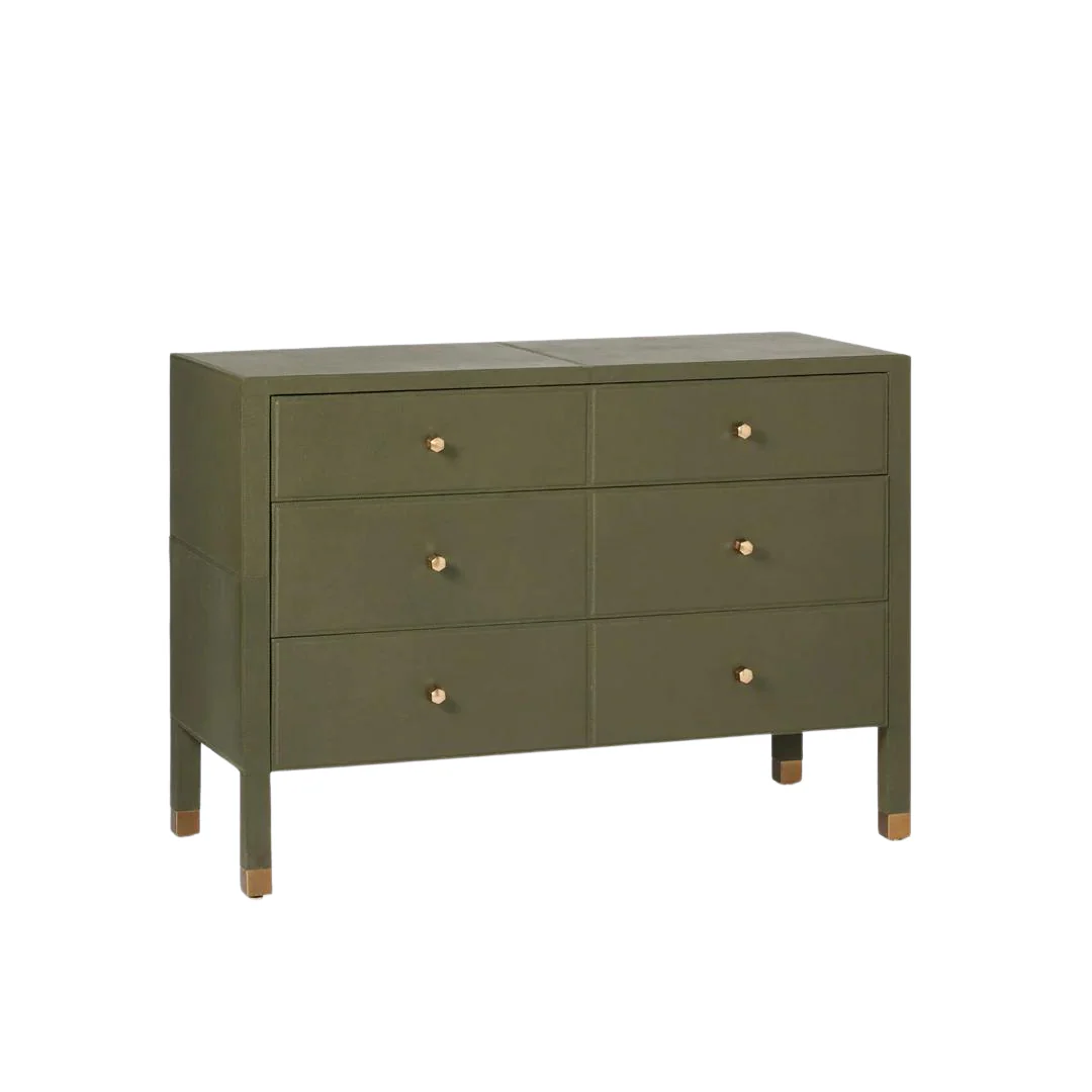 Oliver Forest Leather Dresser - Image 1
