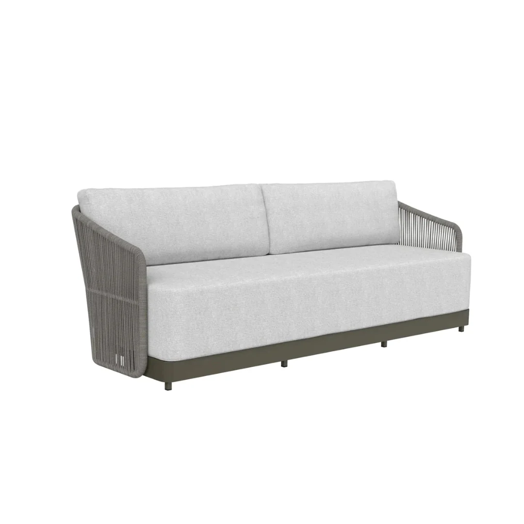 Laylie Outdoor Sofa, Charcoal - Image 2