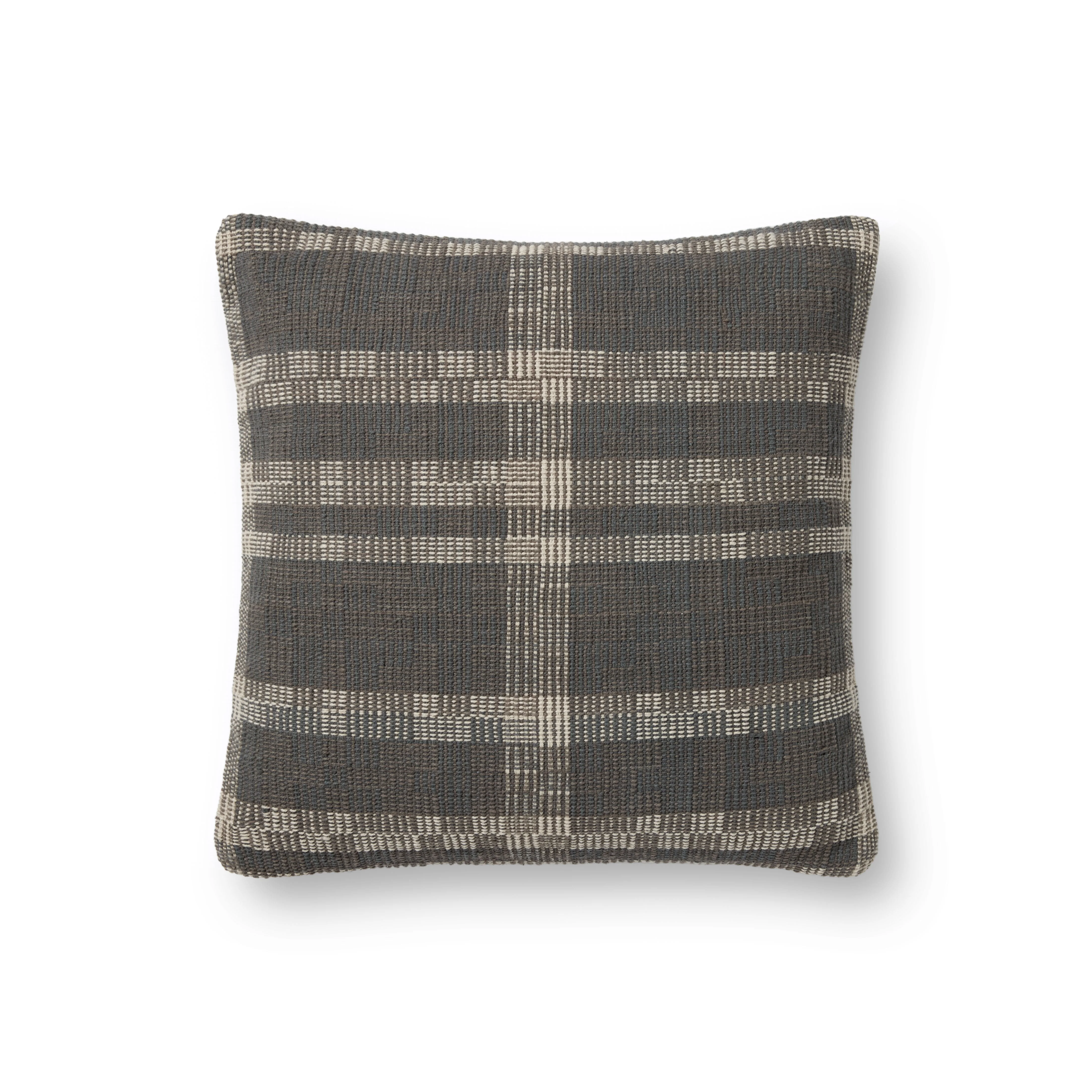 Amber Lewis x Loloi Cove Smoke / Natural Pillow