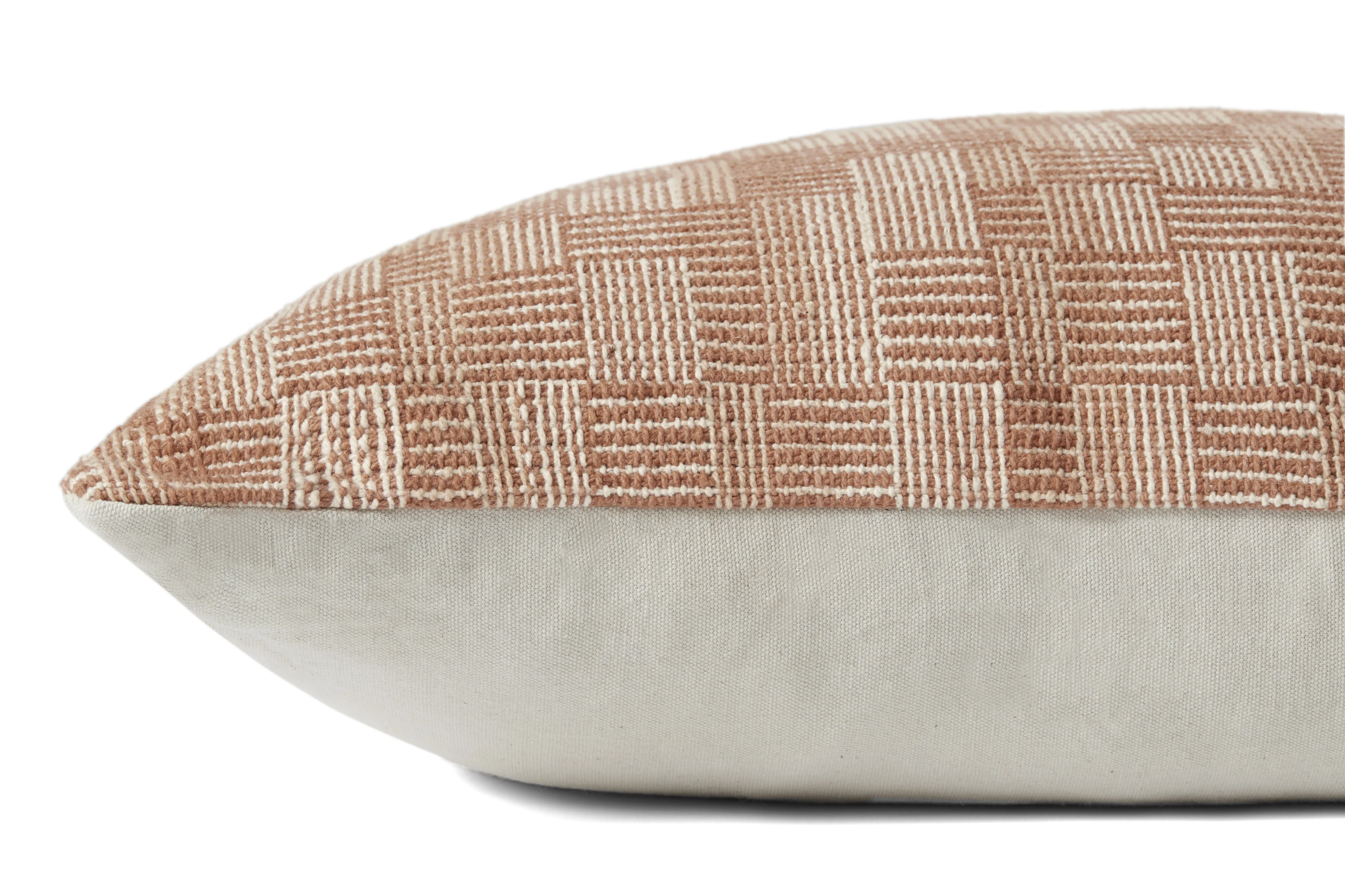 Amber Lewis x Loloi Dolly Clay / Natural Pillow - Image 2