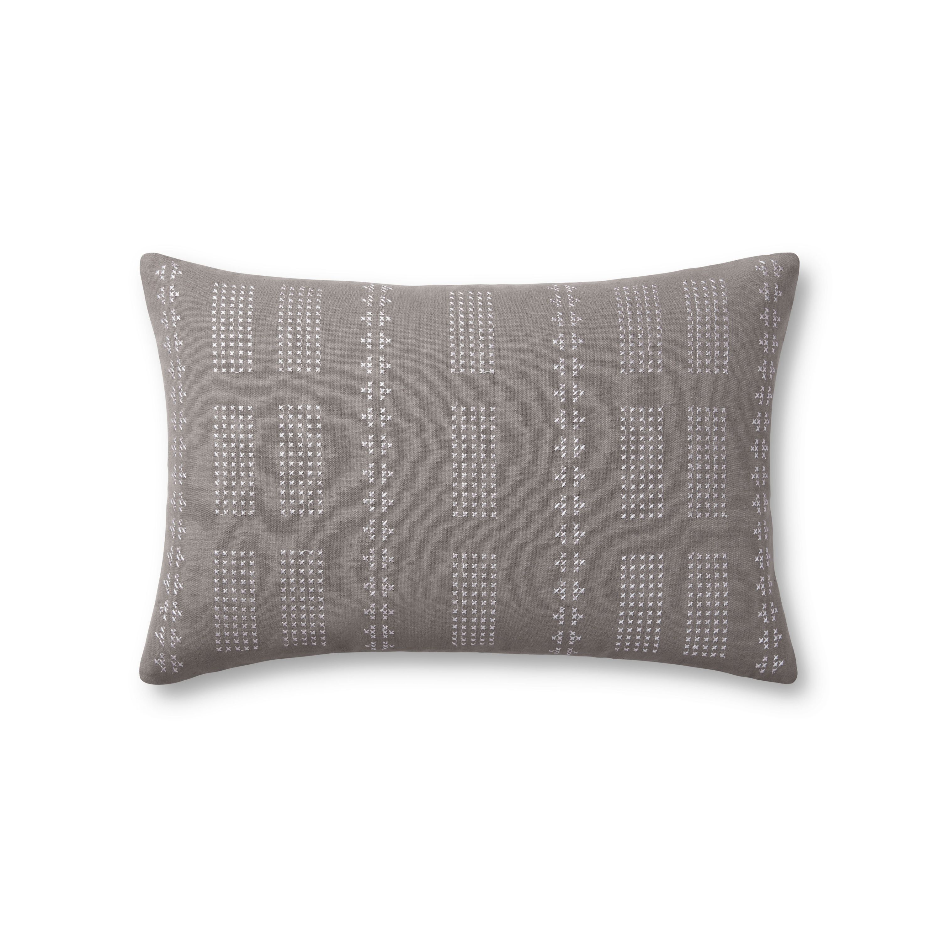 Jean Stoffer x Loloi William Grey Pillow