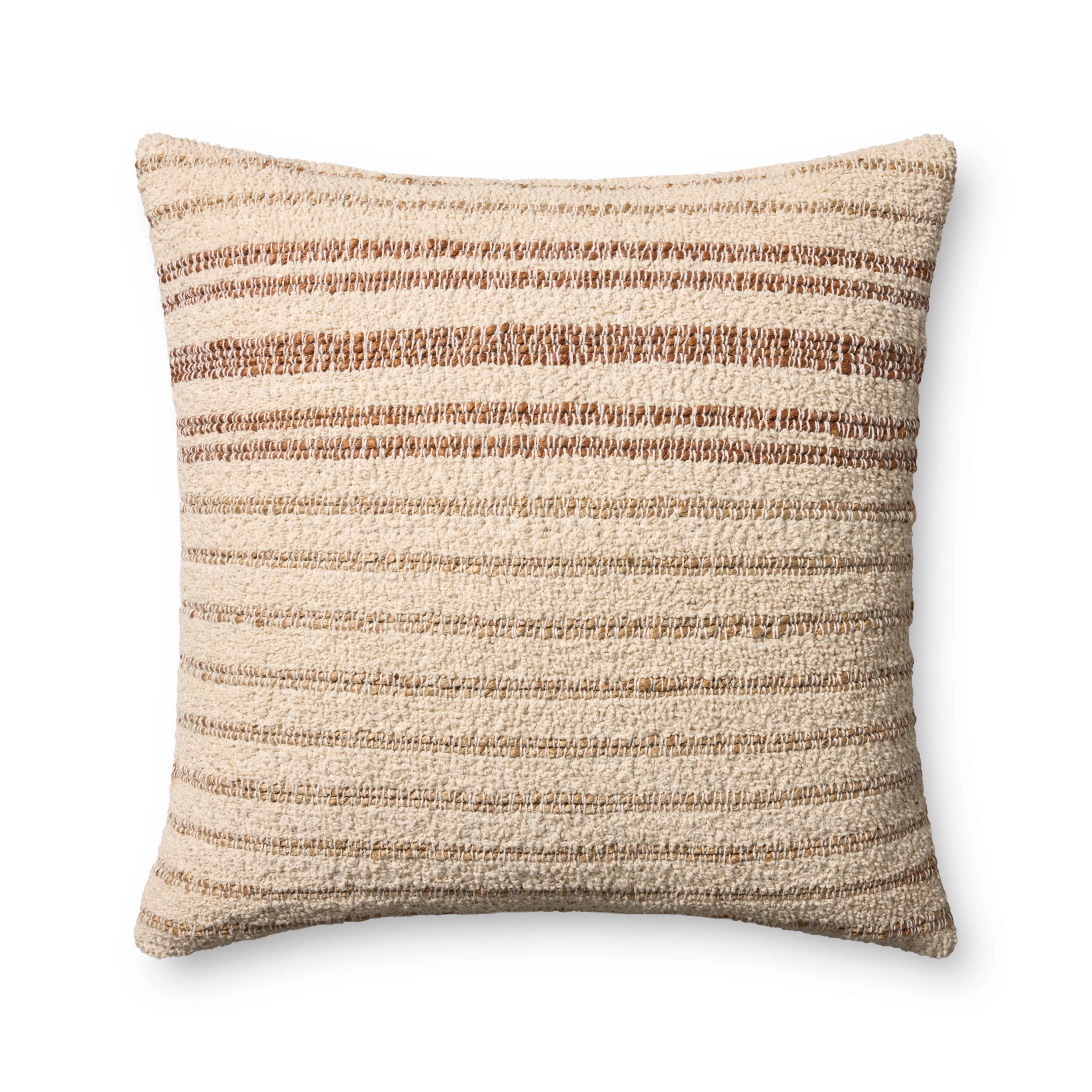 Amber Lewis x Loloi Atley Natural / Amber Pillow