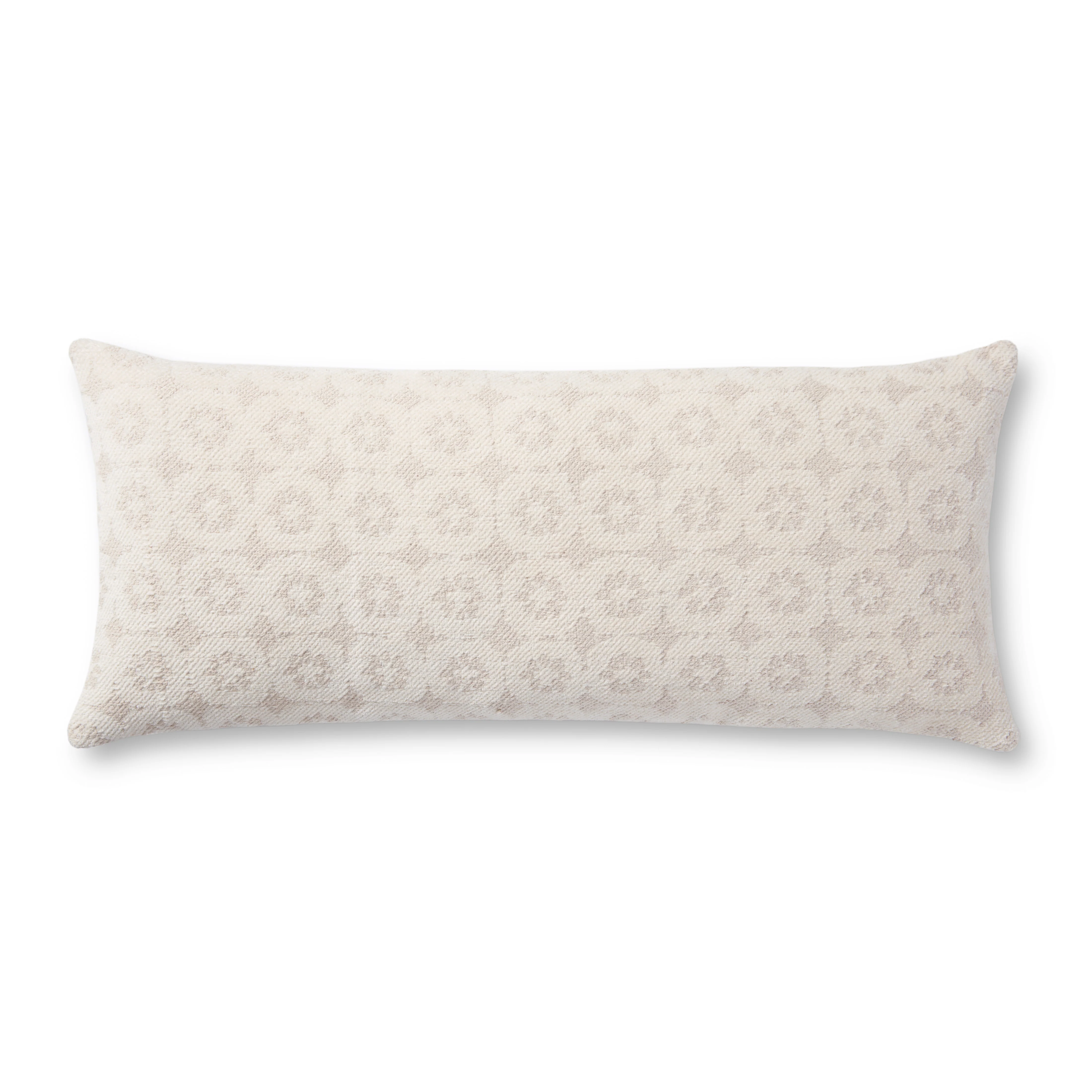 Magnolia Home by Joanna Gaines x Loloi Ava Ivory Pillow