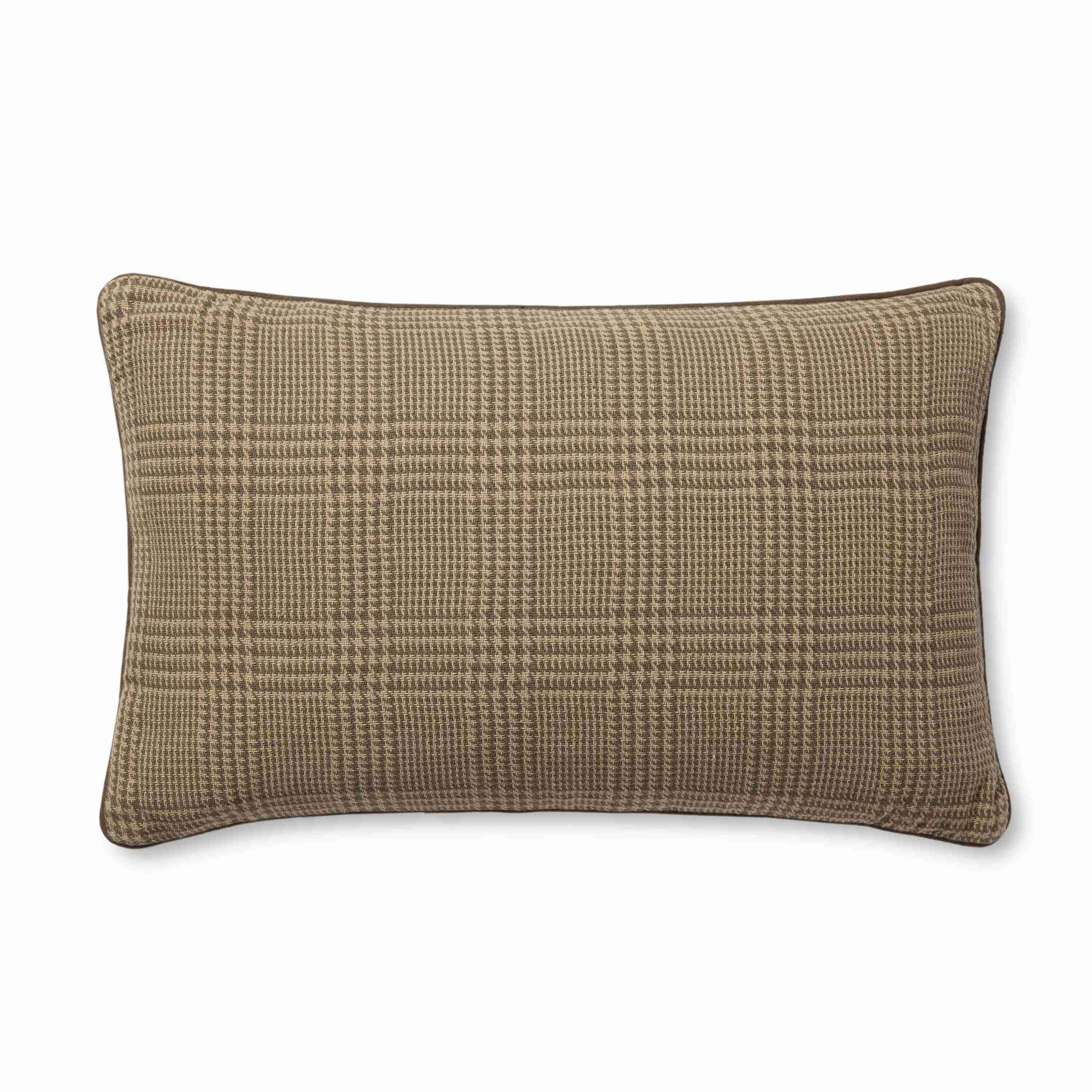 Amber Lewis x Loloi Navarro Brown Pillow