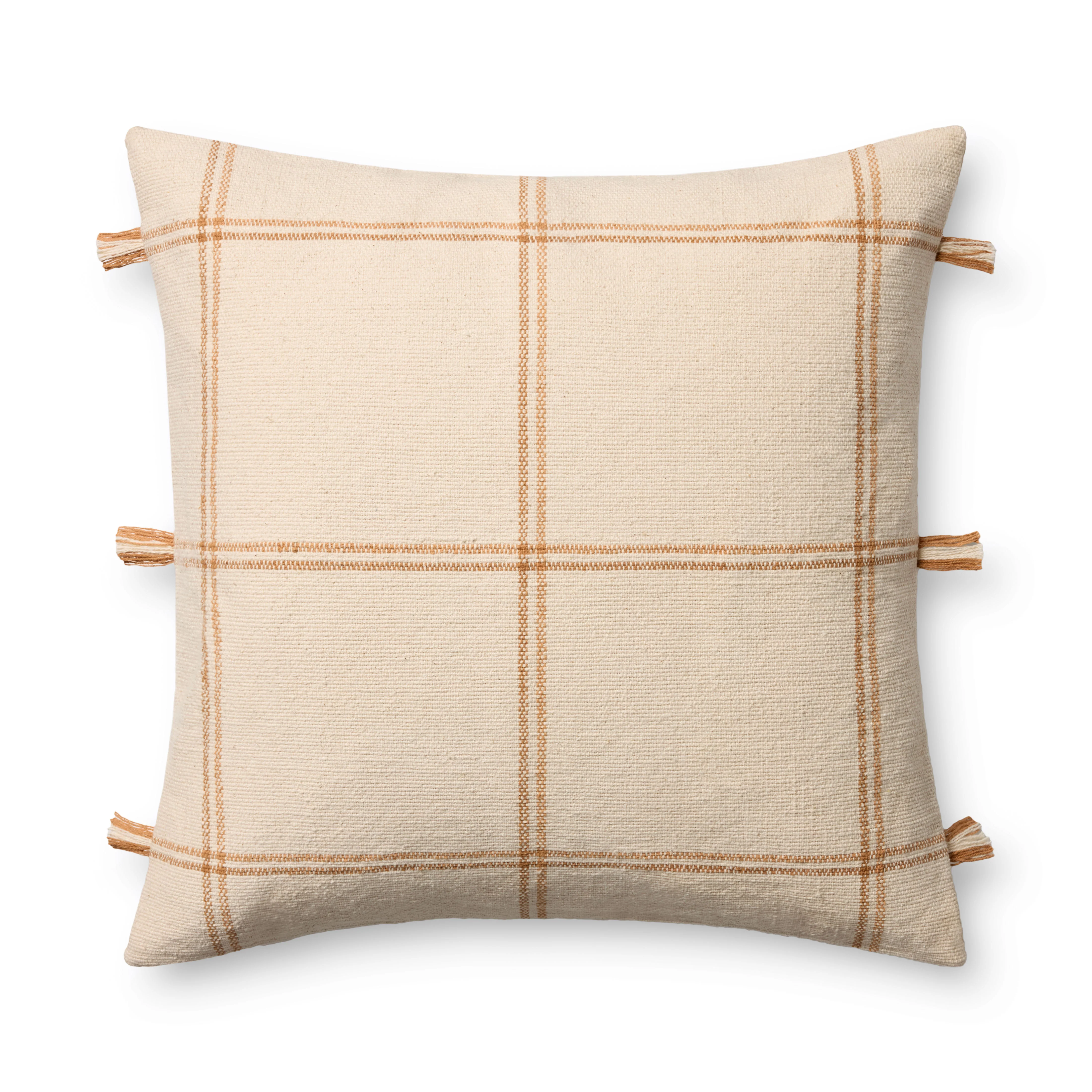 Amber Lewis x Loloi Lainey Natural / Amber Pillow
