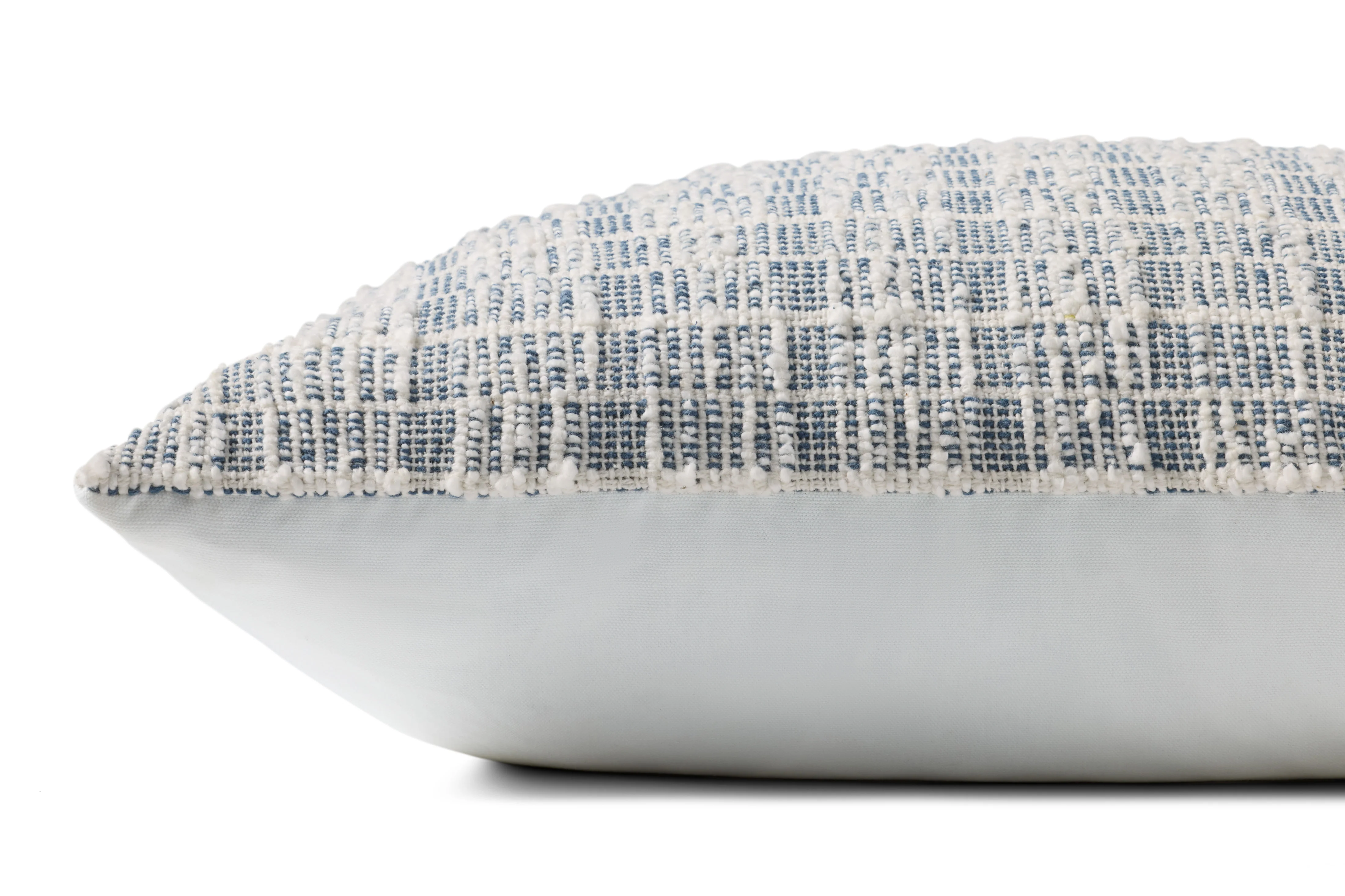 Magnolia Home by Joanna Gaines x Loloi Killian Blue / White Pillow - Image 2
