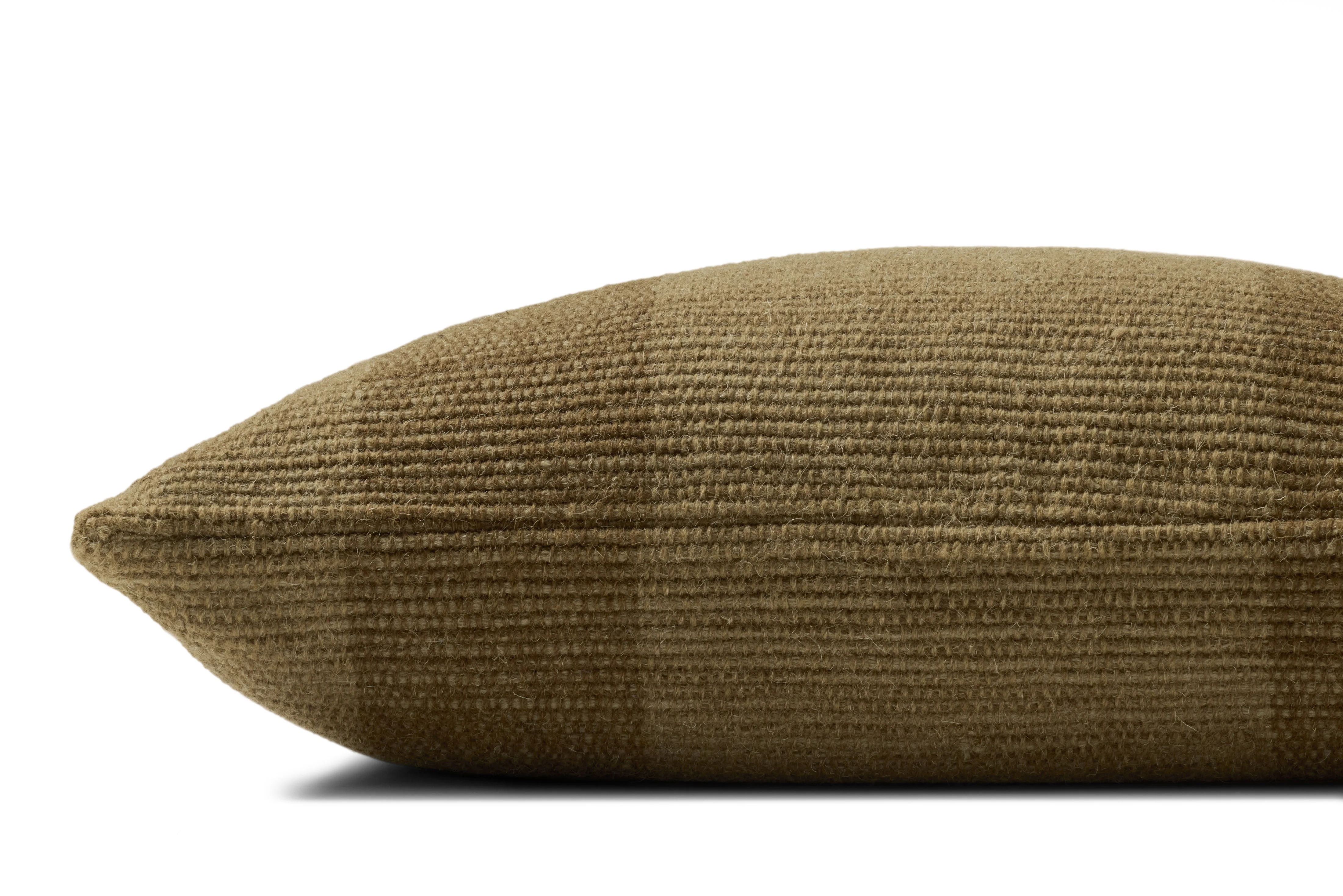 Leanne Ford x Loloi Mistwood Brown Pillow - Image 2