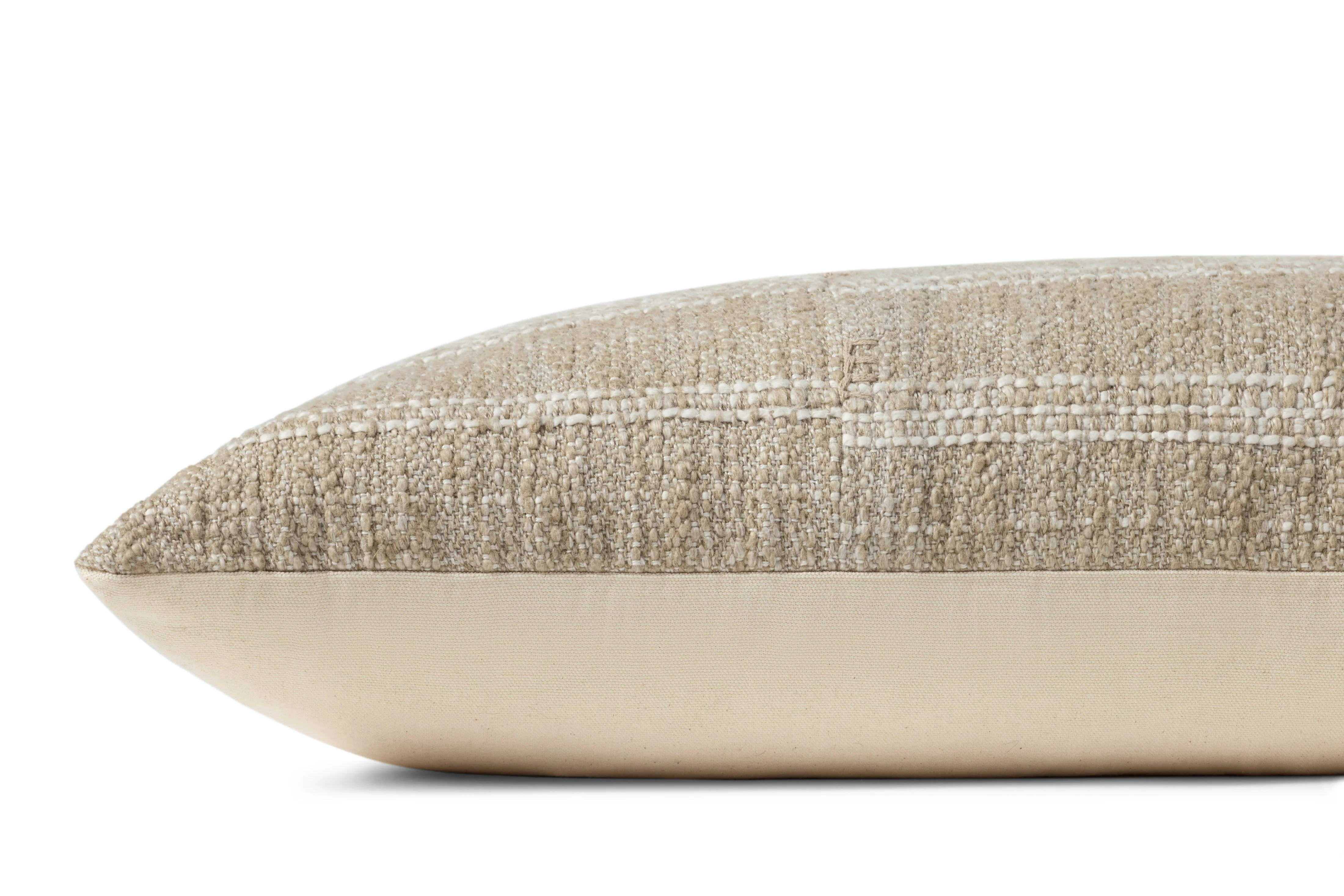 Amber Lewis x Loloi Mitzi Natural Pillow - Image 3