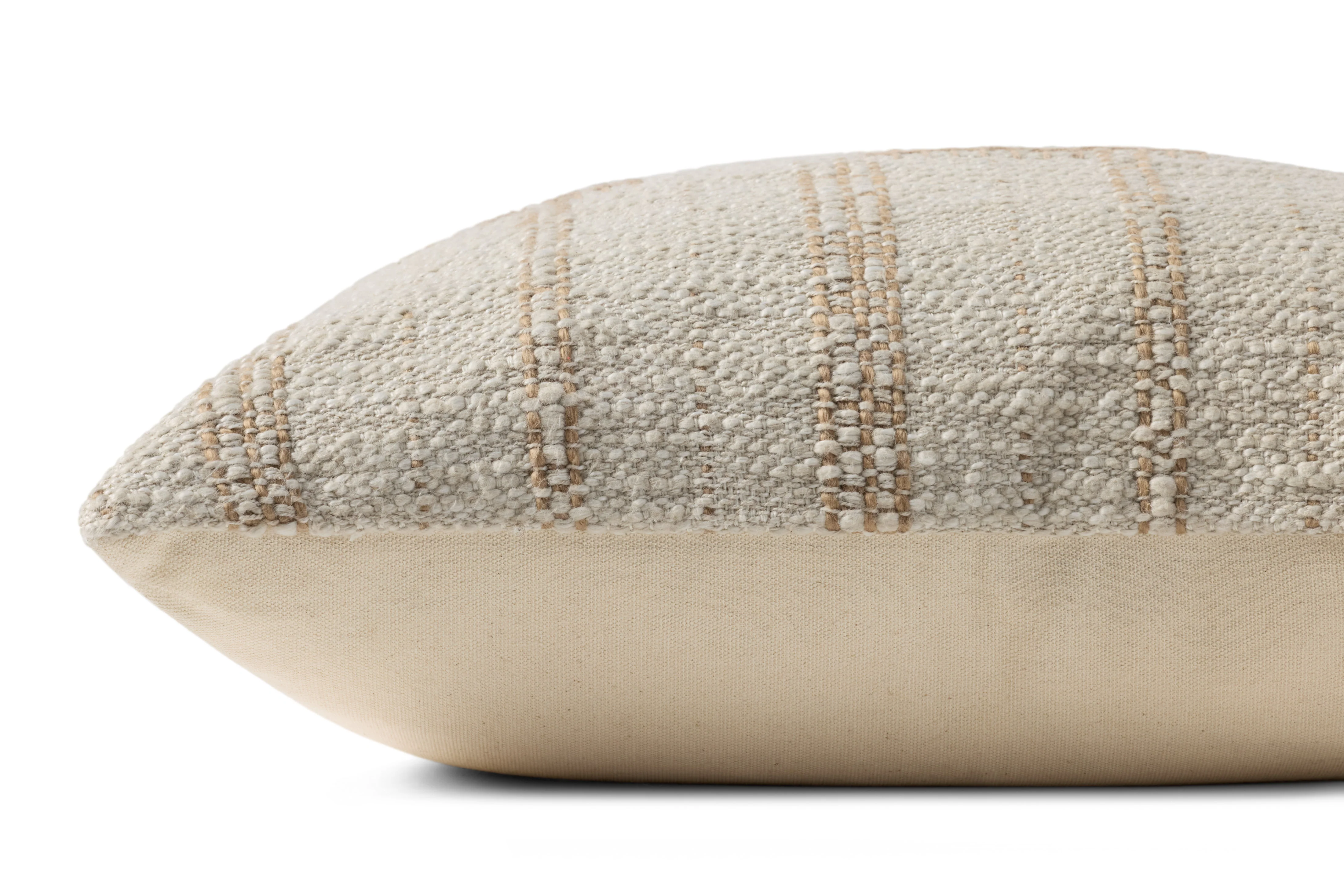Amber Lewis x Loloi Mitzi Oatmeal Pillow - Image 2