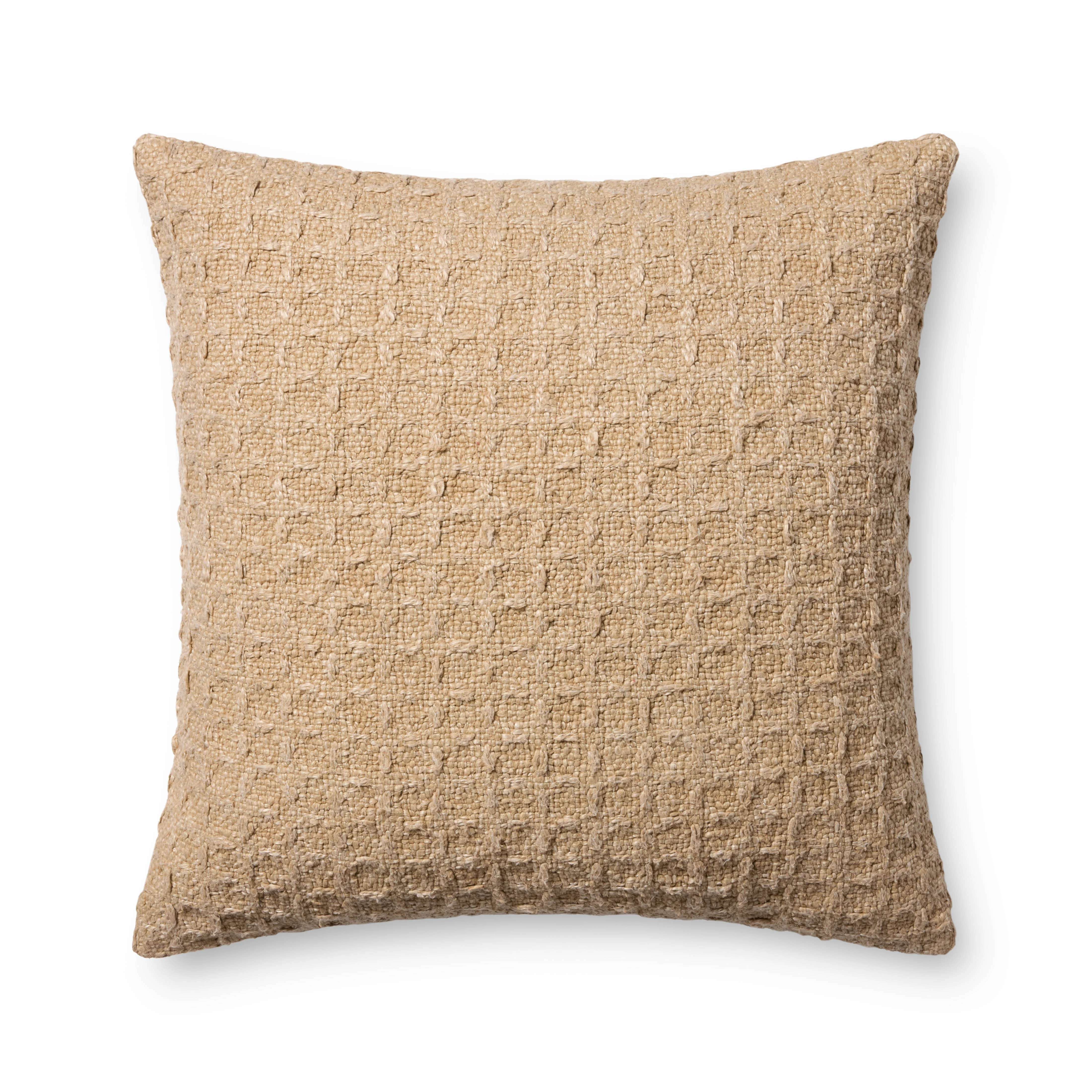 Amber Lewis x Loloi Alinah Tan Pillow