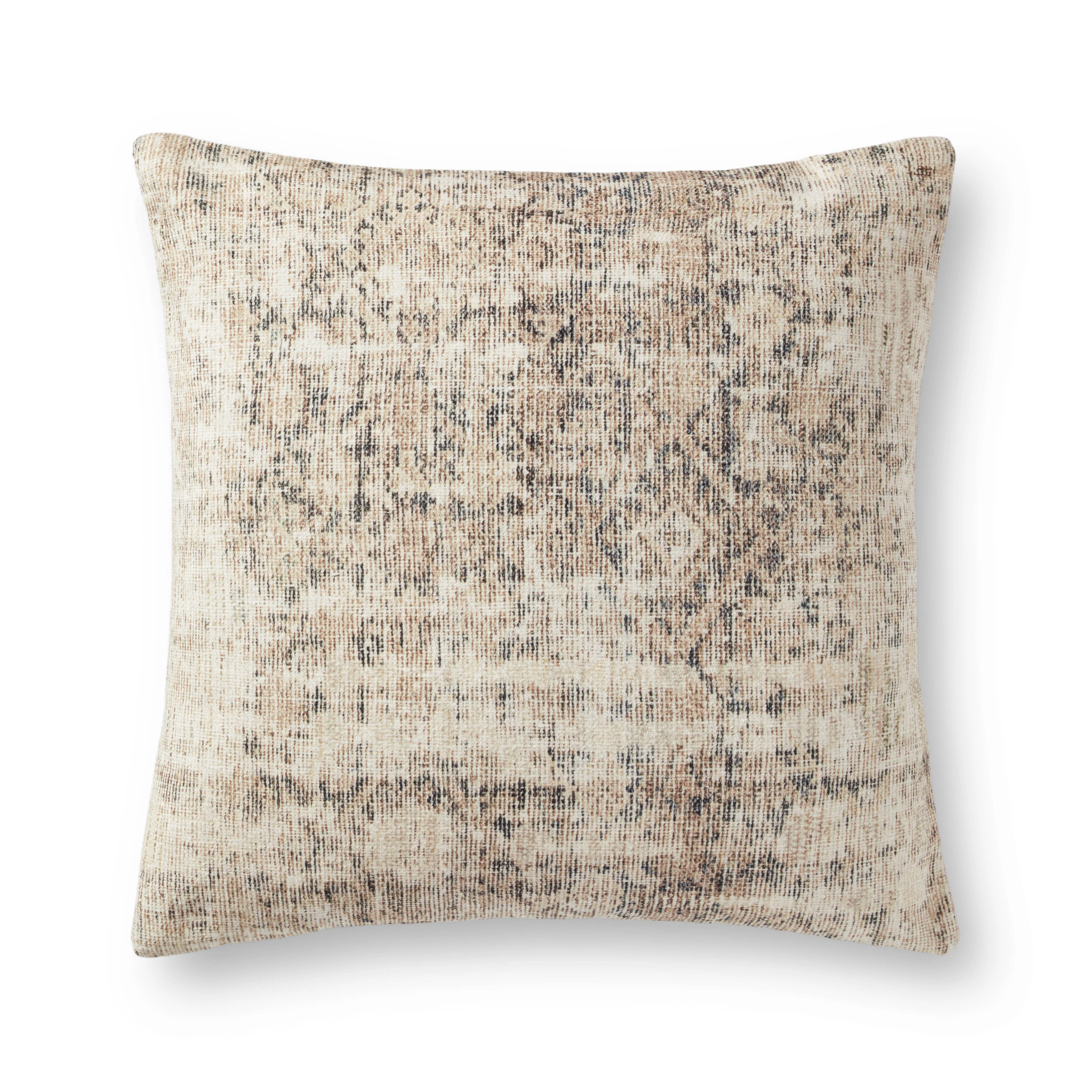 Amber Lewis x Loloi, Antique Ivory / Graphite Pillow - Image 2