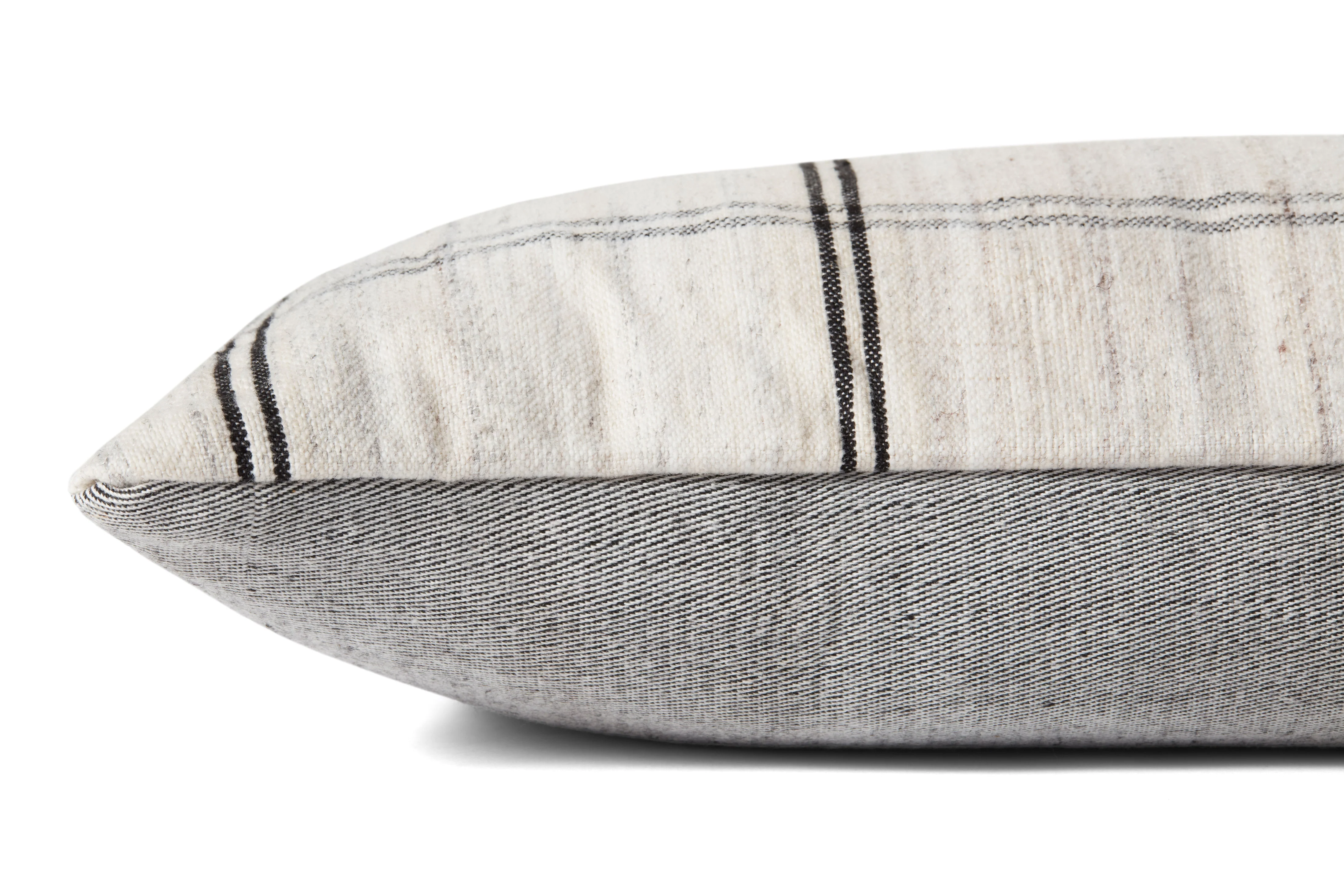 Amber Lewis x Loloi Bell Black / White Pillow - Image 2