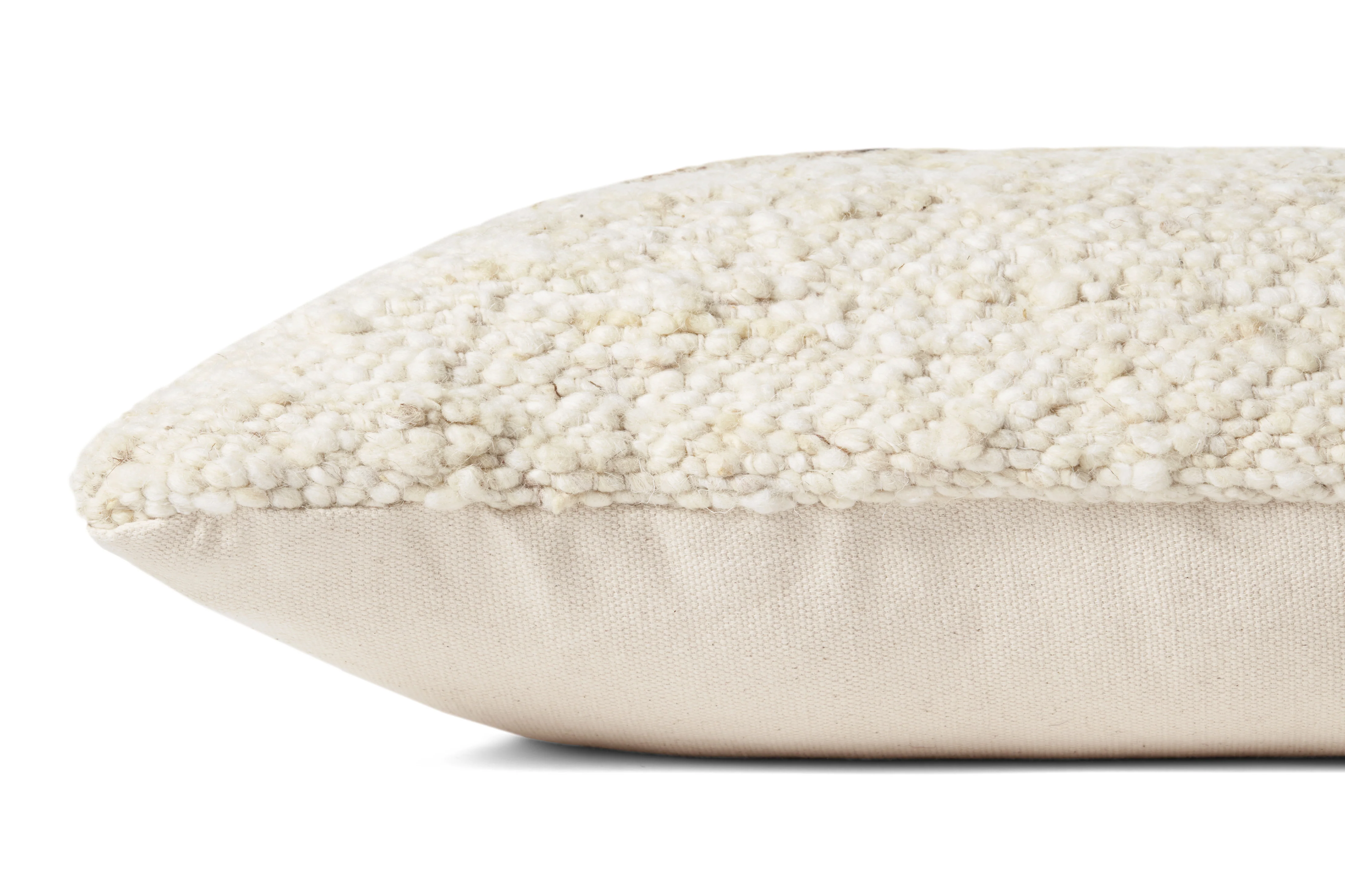 Amber Lewis x Loloi Marie Ivory / Camel Pillow - Image 2