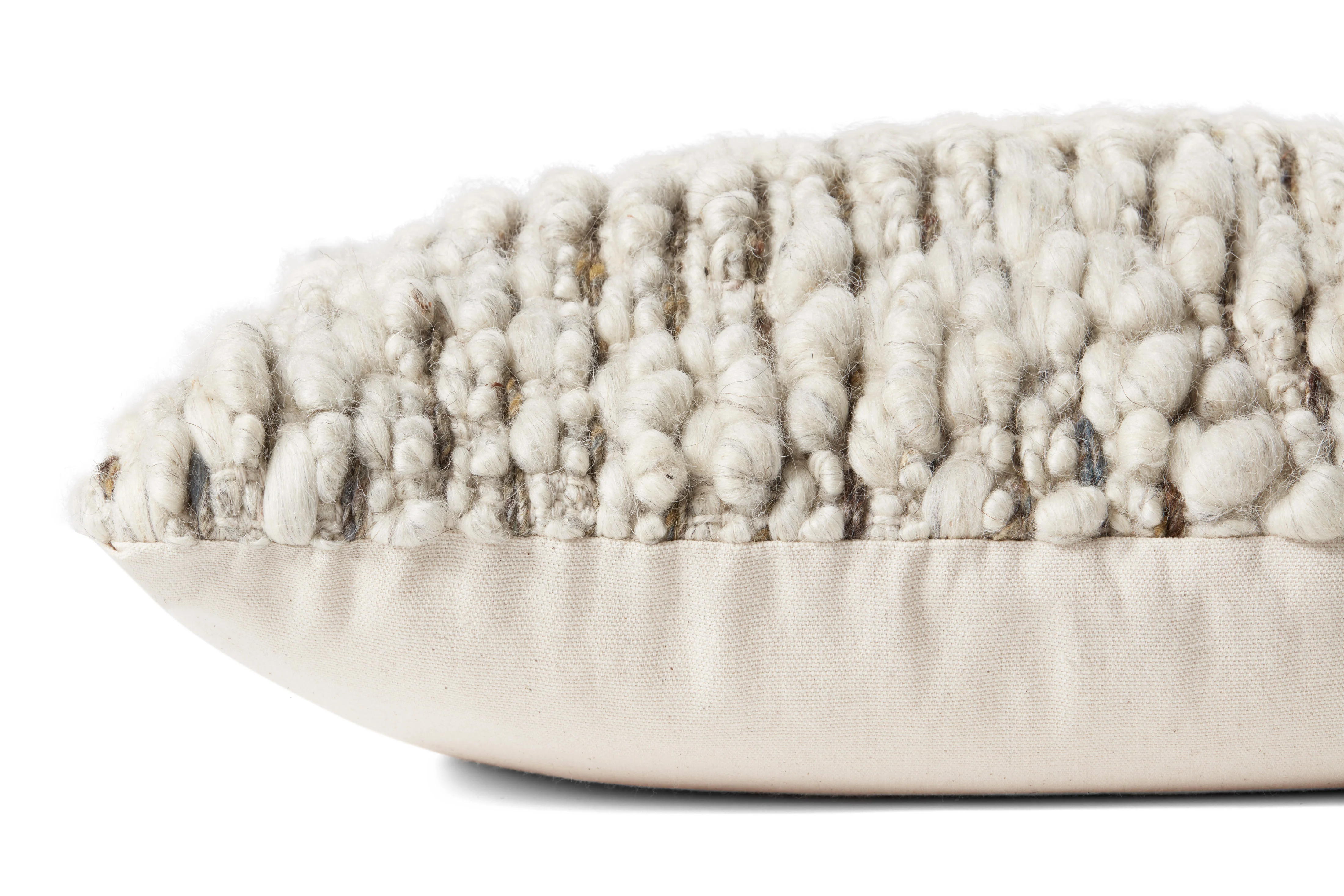Amber Lewis x Loloi Vivienne Dove / Smoke Pillow - Image 2