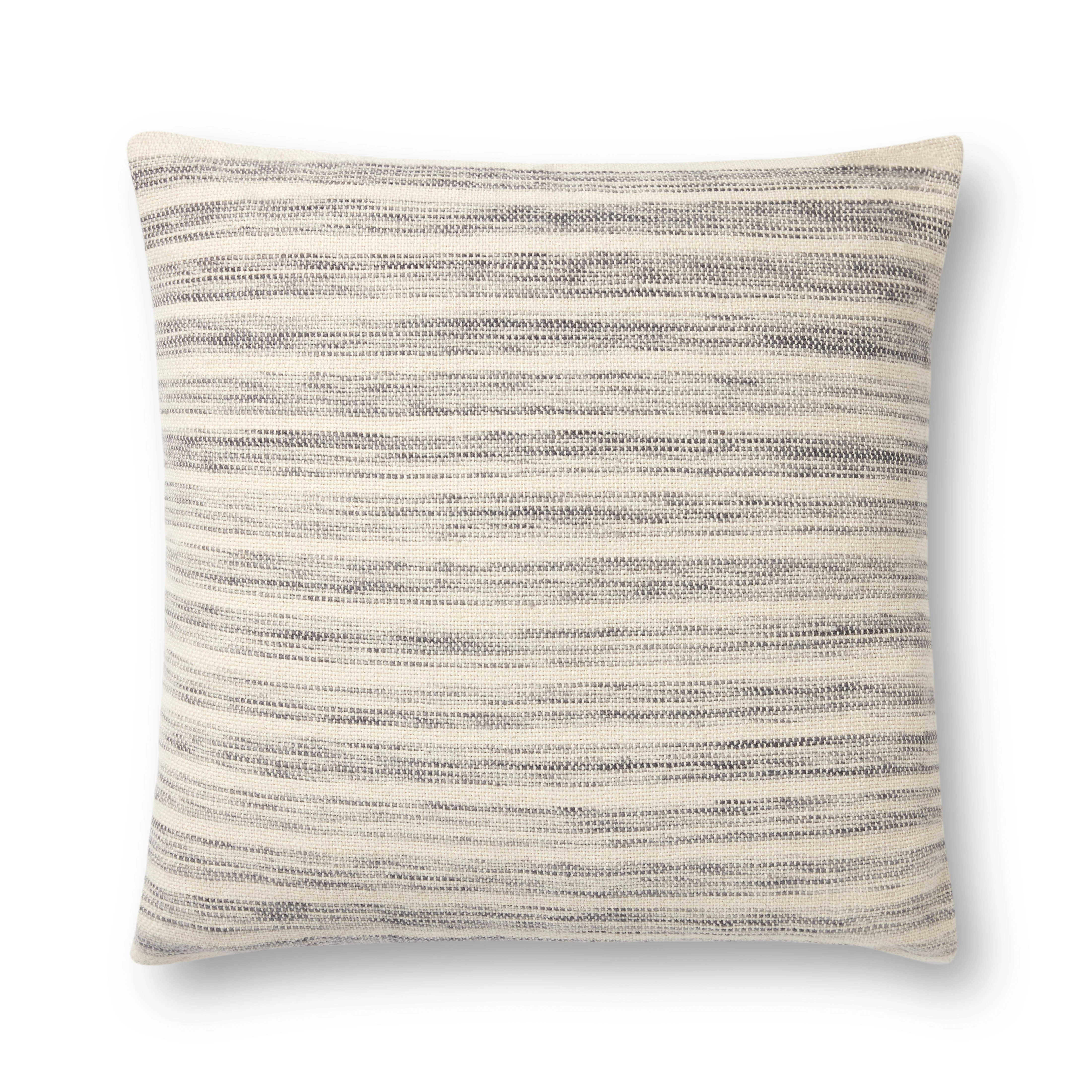 Amber Lewis x Loloi Marielle Ivory / Stone Pillow